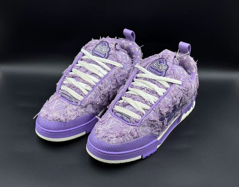 Louis Vuitton Louis Vuitton Skate Denim Casual Sneakers - dmc Size US 8.5 / EU 41-42 - 1 Thumbnail