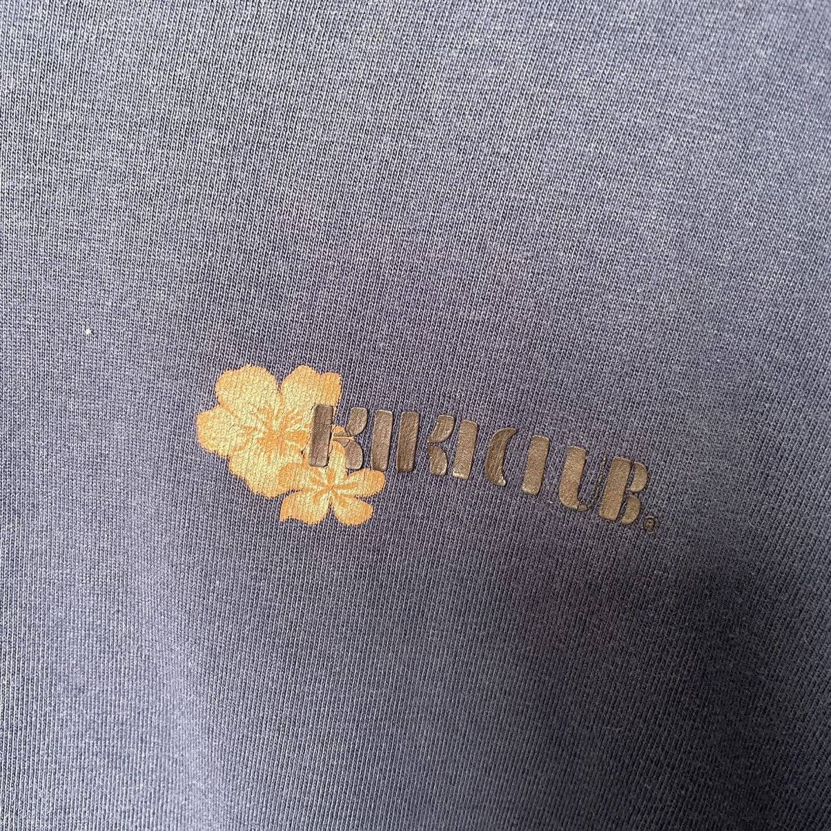 Vintage Vintage Faded Navy Kiki club Hawaiian Surf ERD GRUNGE TEE Size US L / EU 52-54 / 3 - 3 Thumbnail