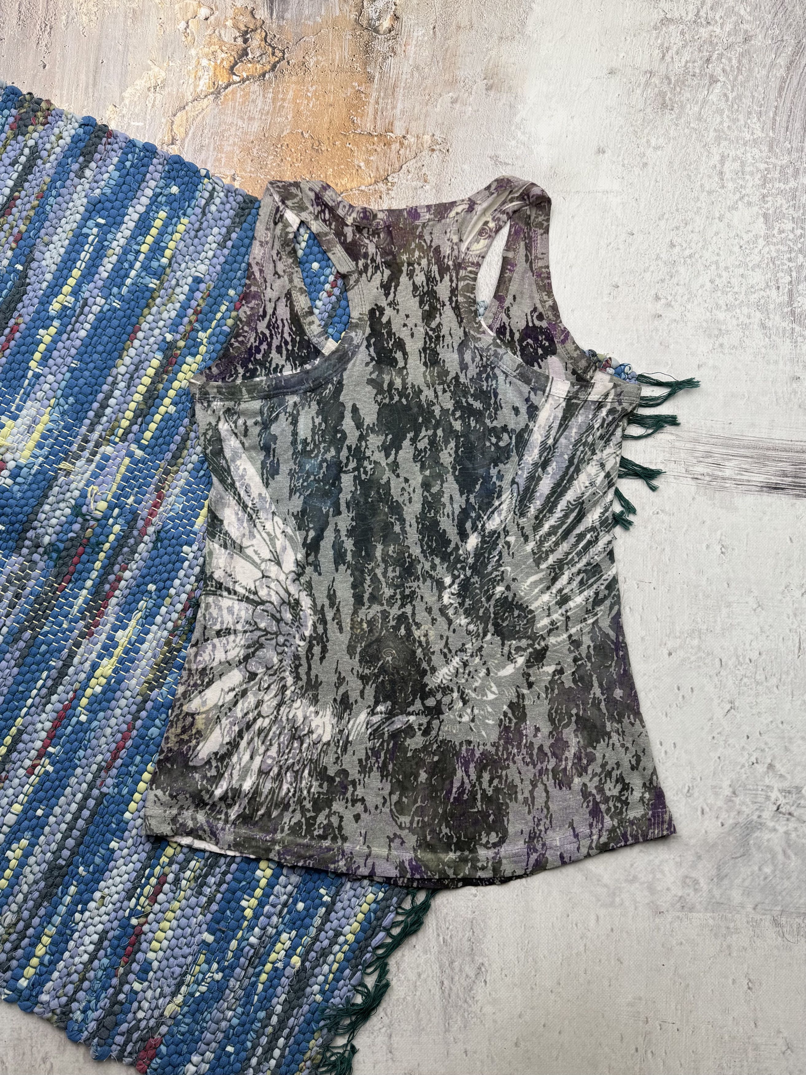 Vintage Vintage Tank Top A555(162) Size M / US 6-8 / IT 42-44 - 4 Thumbnail