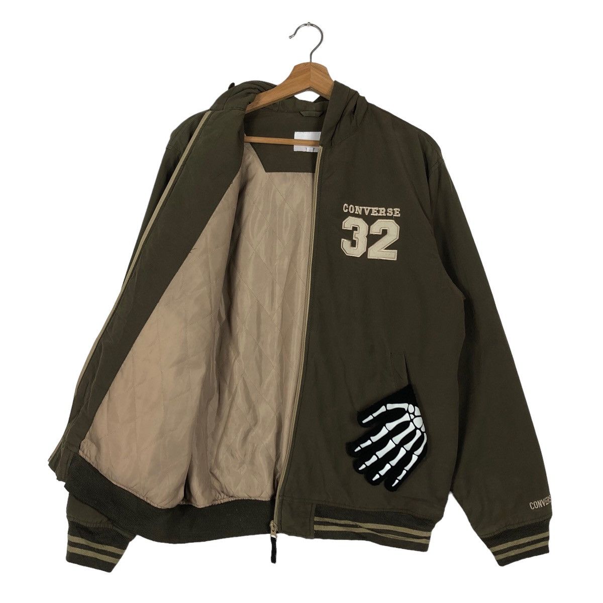 Japanese Brand 🔥90’s VINTAGE VARSITY BOMBER JACKET CONVERSE USA STREETWEAR Size US M / EU 48-50 / 2 - 10 Thumbnail