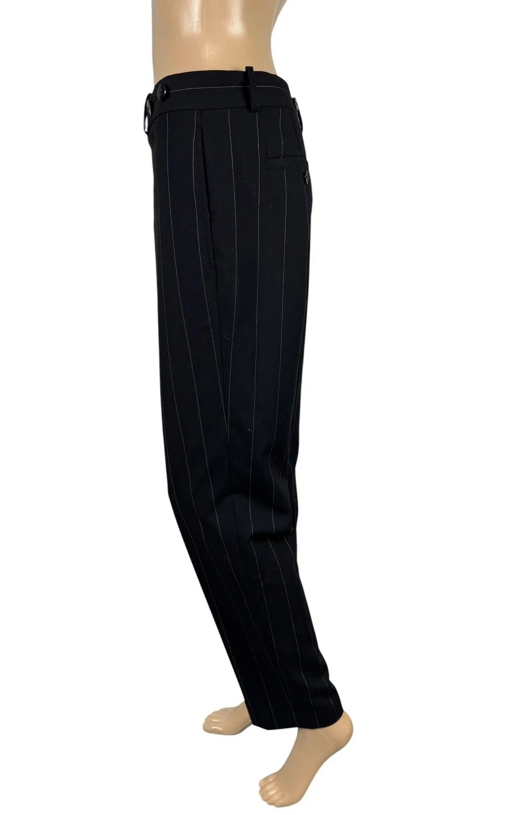 Polo Ralph Lauren Polo Ralph Lauren Striped Wool Dress Pants size 10 Size 32" / US 10 / IT 46 - 4 Thumbnail