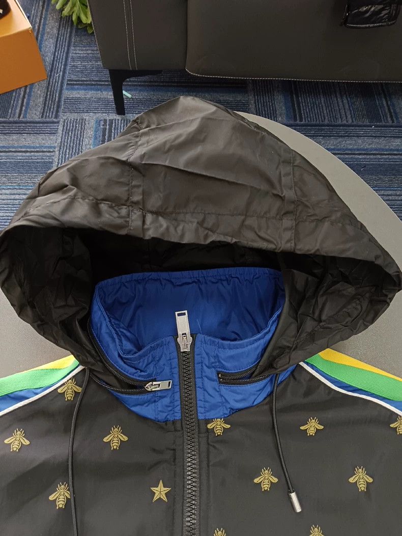 Gucci Gucci Full-printed little bee logo jacket 2504-Nextarrow Size US M / EU 48-50 / 2 - 3 Thumbnail