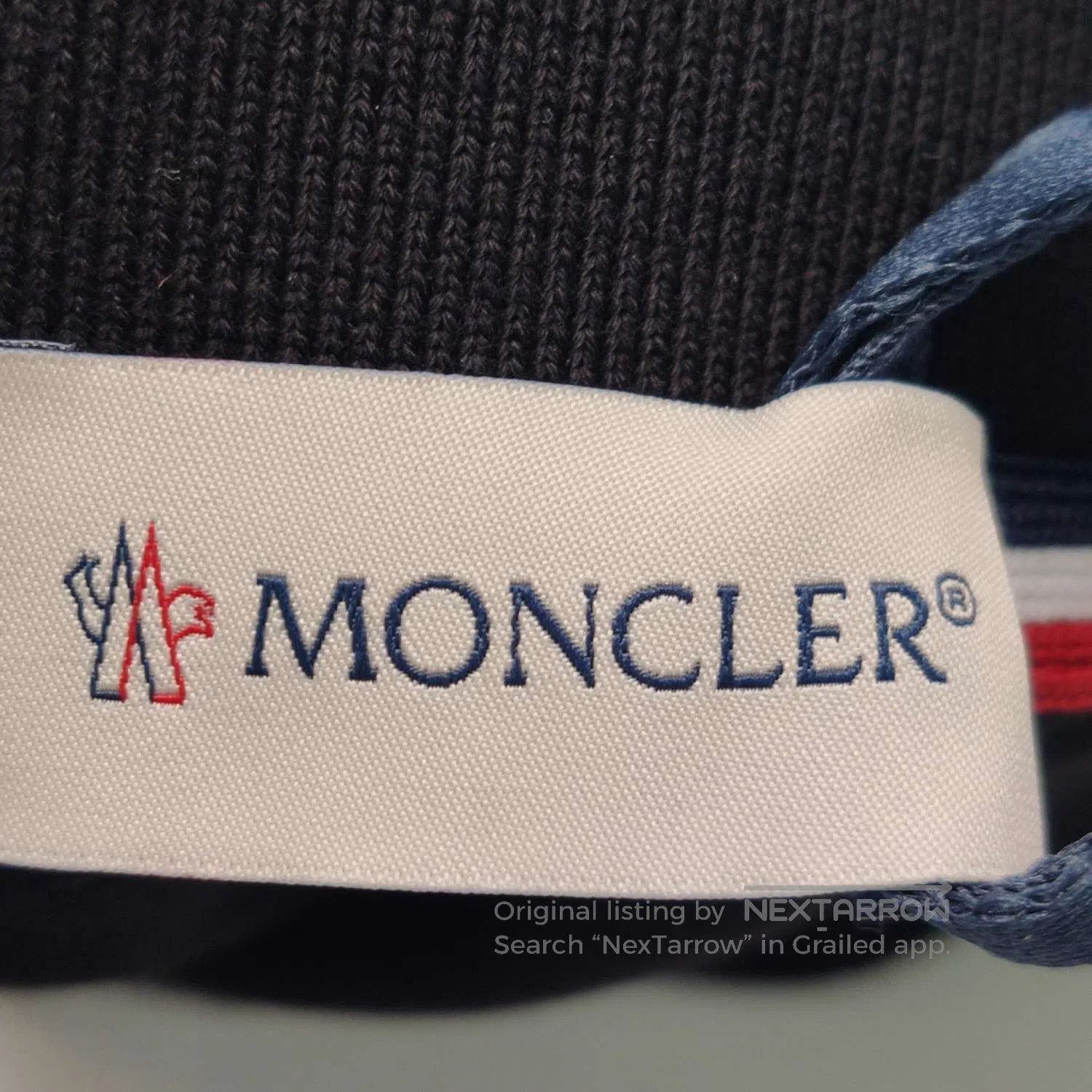 Moncler Moncler S Size Black Cotton Polo T. Size US S / EU 44-46 / 1 - 2 Thumbnail