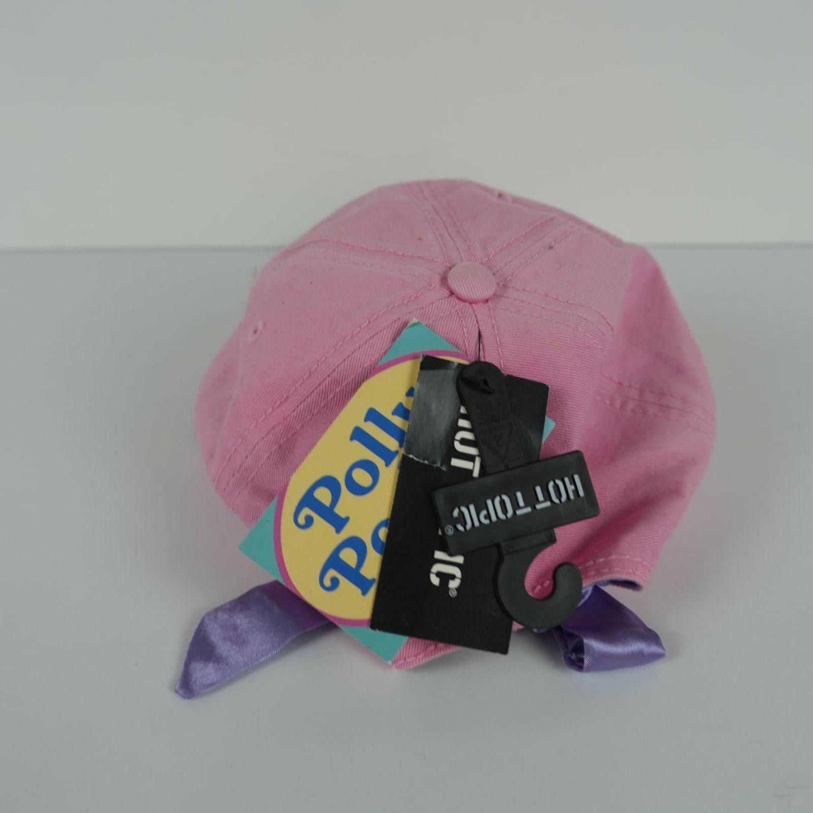 Hot Topic Polly Pocket Hat Women's Pink NWT Ribbon Dad Hat Size ONE SIZE - 3 Thumbnail