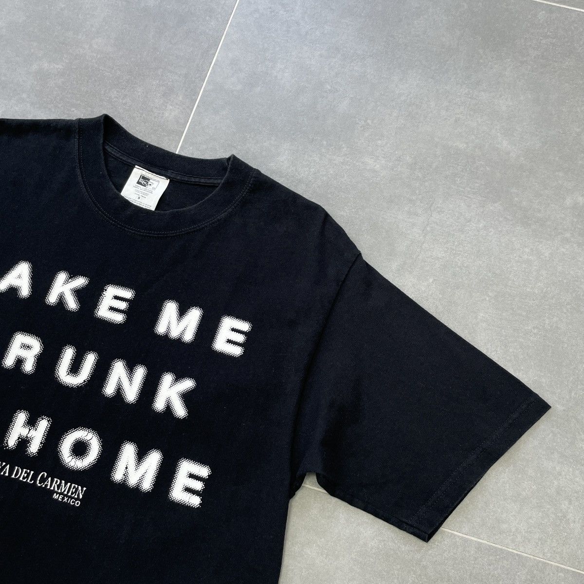 Vintage Vintage Take Me Drunk I'm Home T-Shirt Size S Size US S / EU 44-46 / 1 - 6 Thumbnail