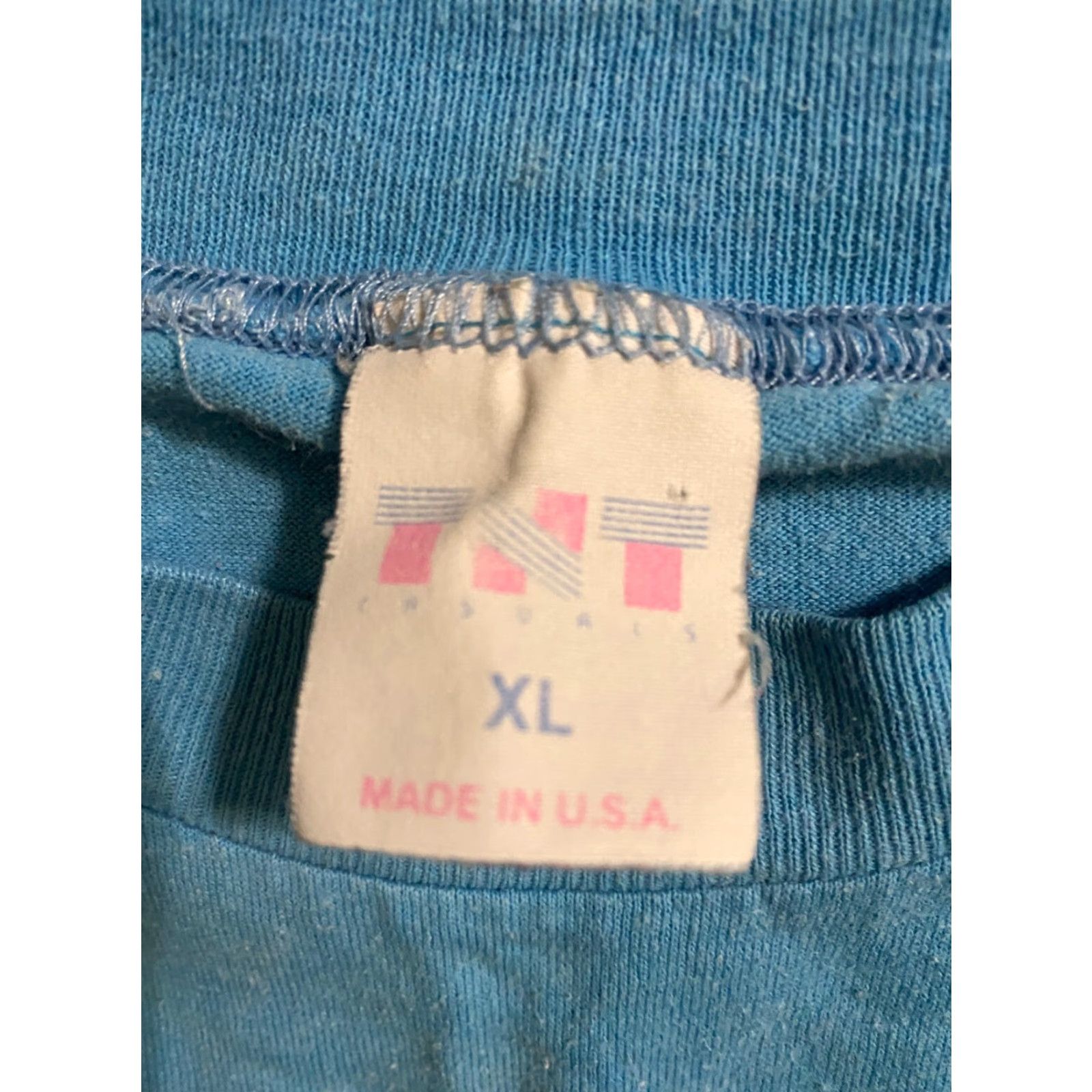 Vintage VINTAGE TNT Casual T Shirt Hilton Head Island SINGLE STITCH MADE IN USA Mens XL BLUE T-Shirt Size US XL / EU 56 / 4 - 6 Thumbnail
