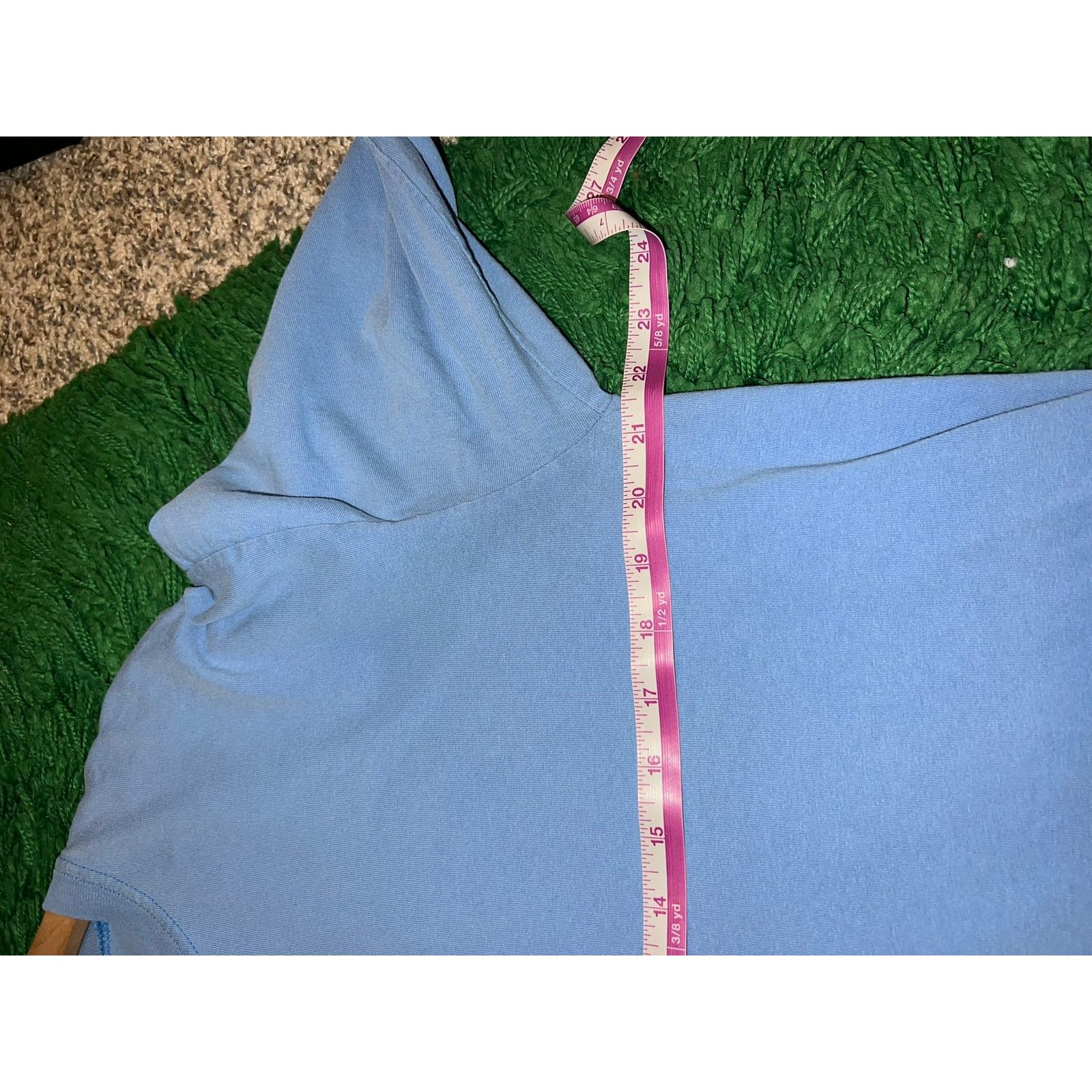 Russell Athletic Vintage Blue Long Sleeve Blank Shirt Russell Athletic 90s L Size US L / EU 52-54 / 3 - 9 Thumbnail