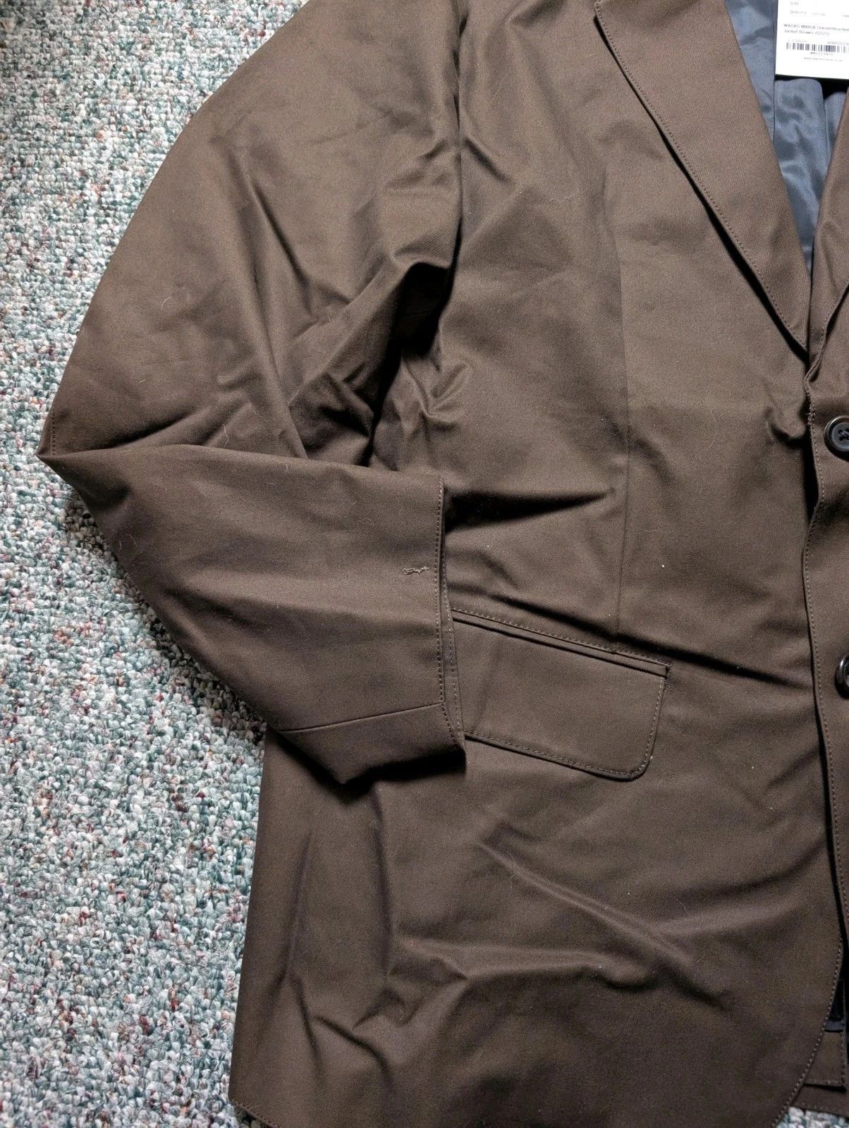 Wacko Maria SS23 Unconstructed Blazer Jacket Size Large **DESC** Size US L / EU 52-54 / 3 - 5 Thumbnail