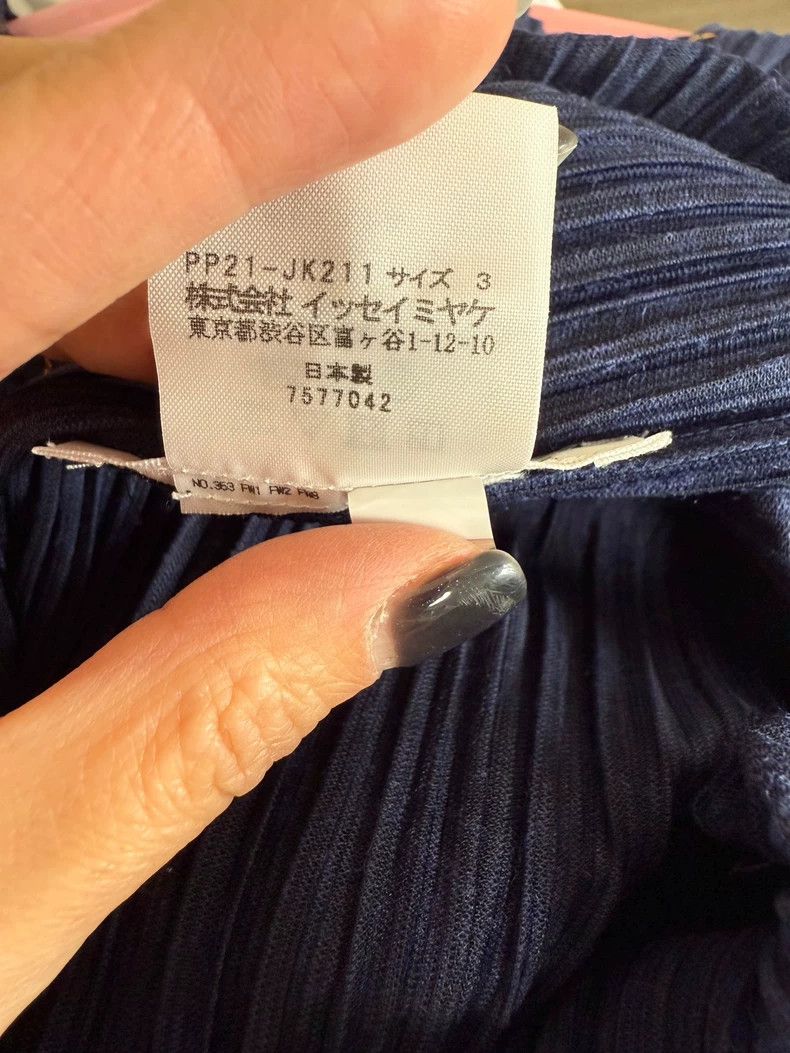 Issey Miyake Issey Miyake size:3 Denim short-sleeved shirt Size XS / US 0-2 / IT 36-38 - 3 Thumbnail