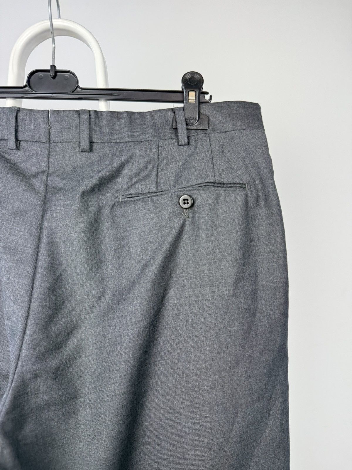 Ermenegildo Zegna Ermenegildo Zegna Pants Wool S Gray Size US 36 / EU 52 - 9 Thumbnail