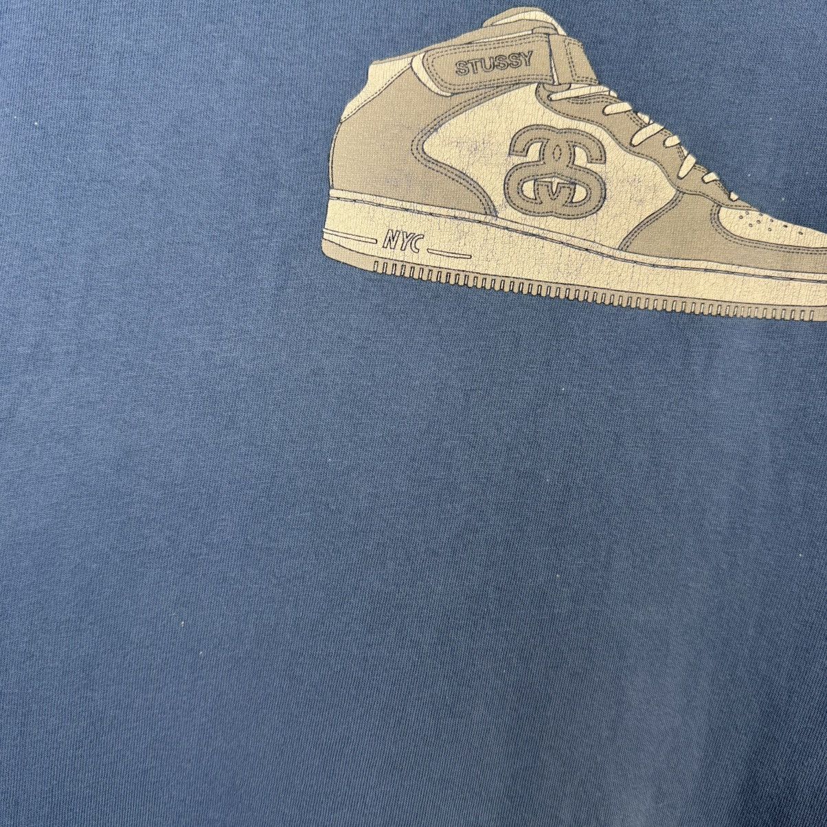 Stussy Stussy Sneaker Print Vintage T-Shirt Rare Tee Size US XL / EU 56 / 4 - 13 Thumbnail