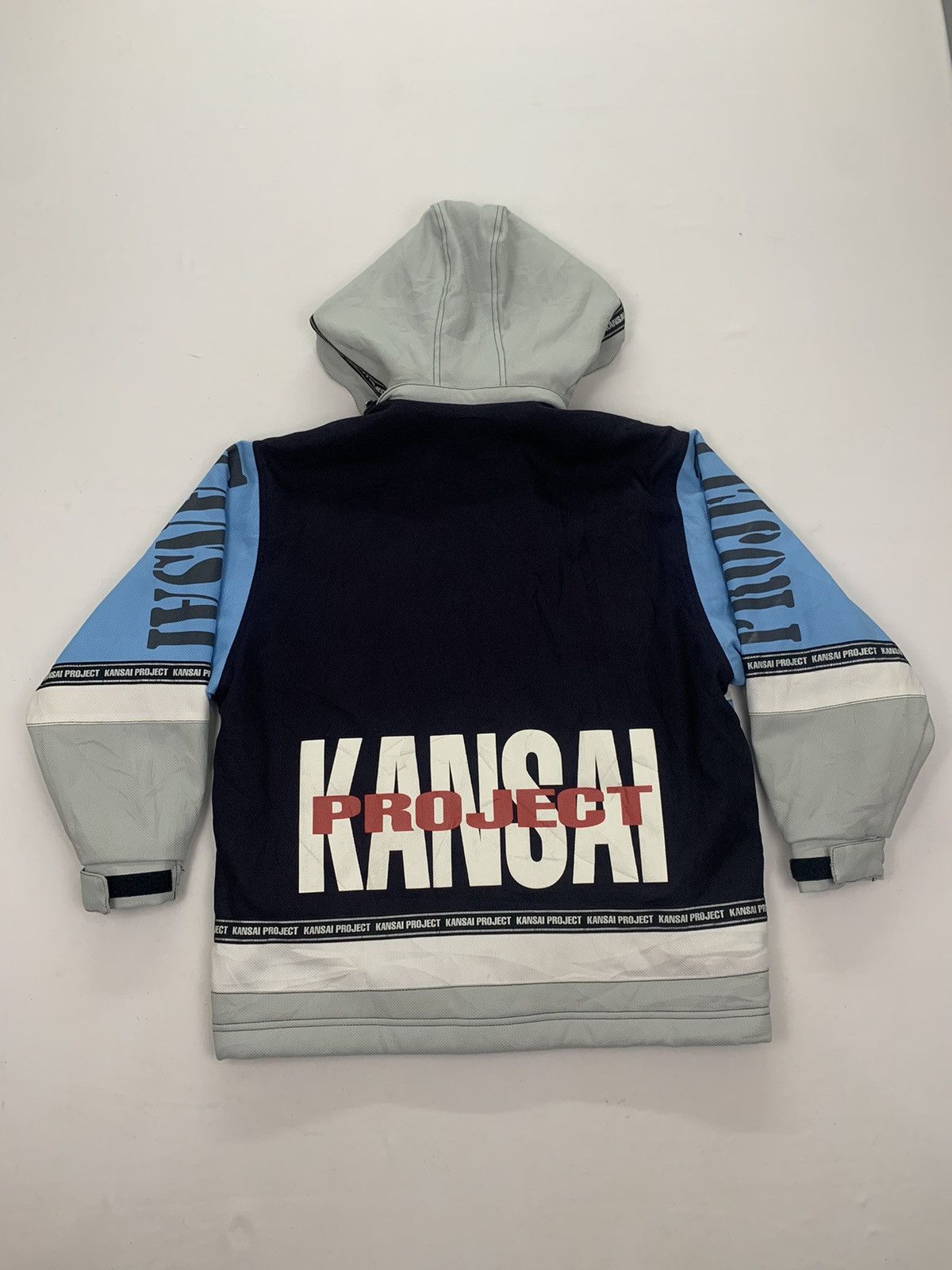 Japanese Brand × Kansai Yamamoto Rare!! Vintage 90s Kansai Project Block Colour Bomber Jacket Size US M / EU 48-50 / 2 - 9 Thumbnail