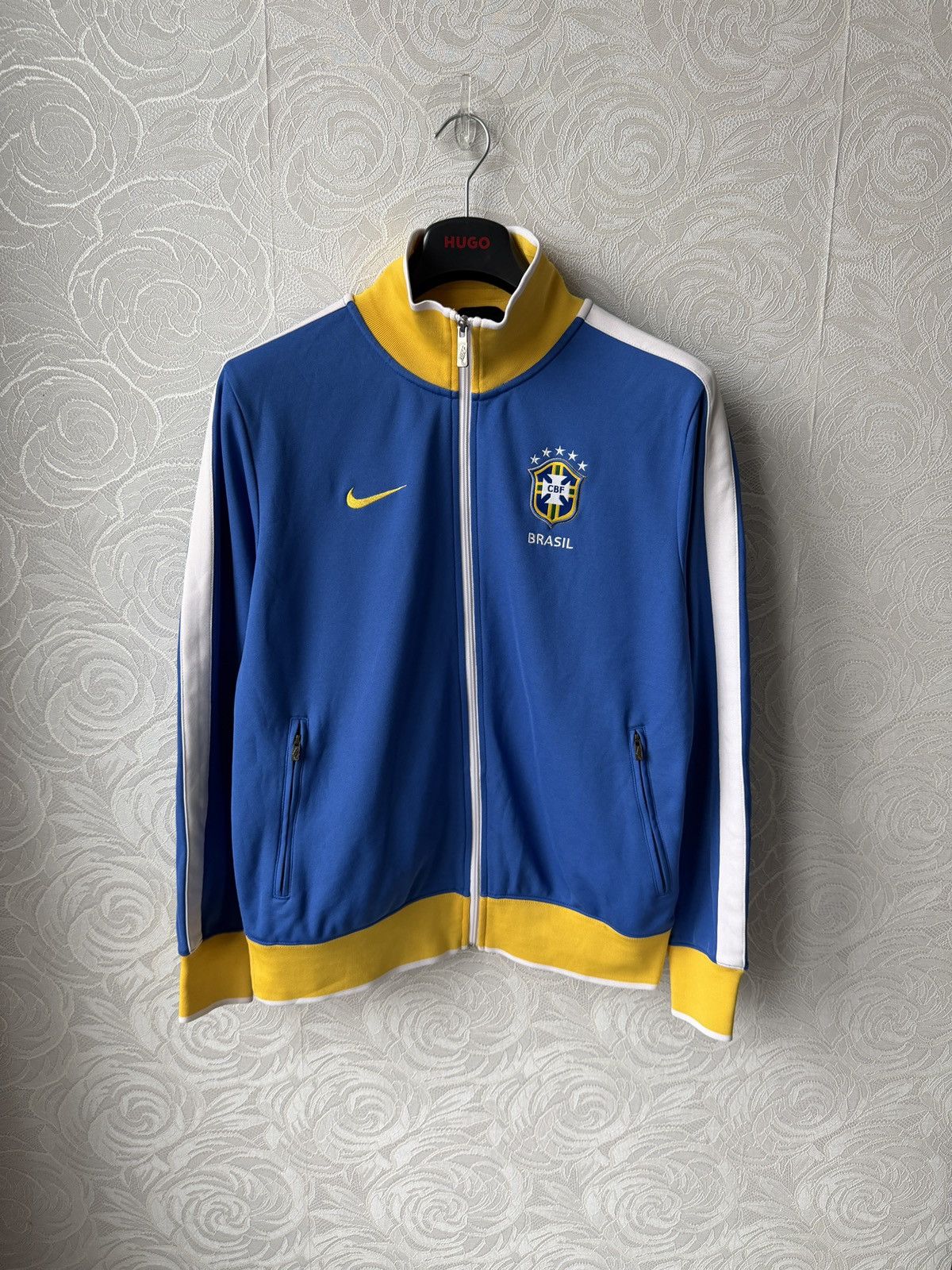 Nike BRAZIL 2010 Away World Cup Jacket Track Top Training