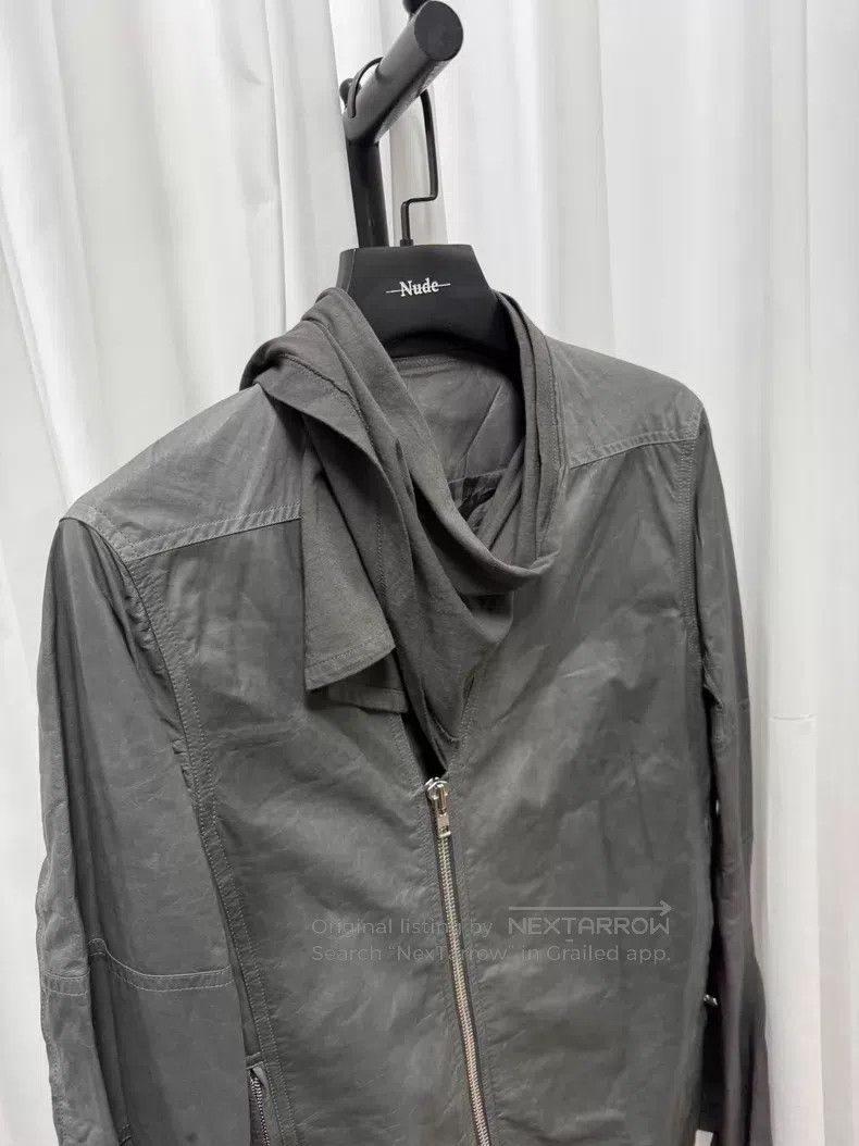 Rick Owens Rick Owens Sheepskin Patchwork Cape Scarf Collar Jacket Size US M / EU 48-50 / 2 - 4 Thumbnail
