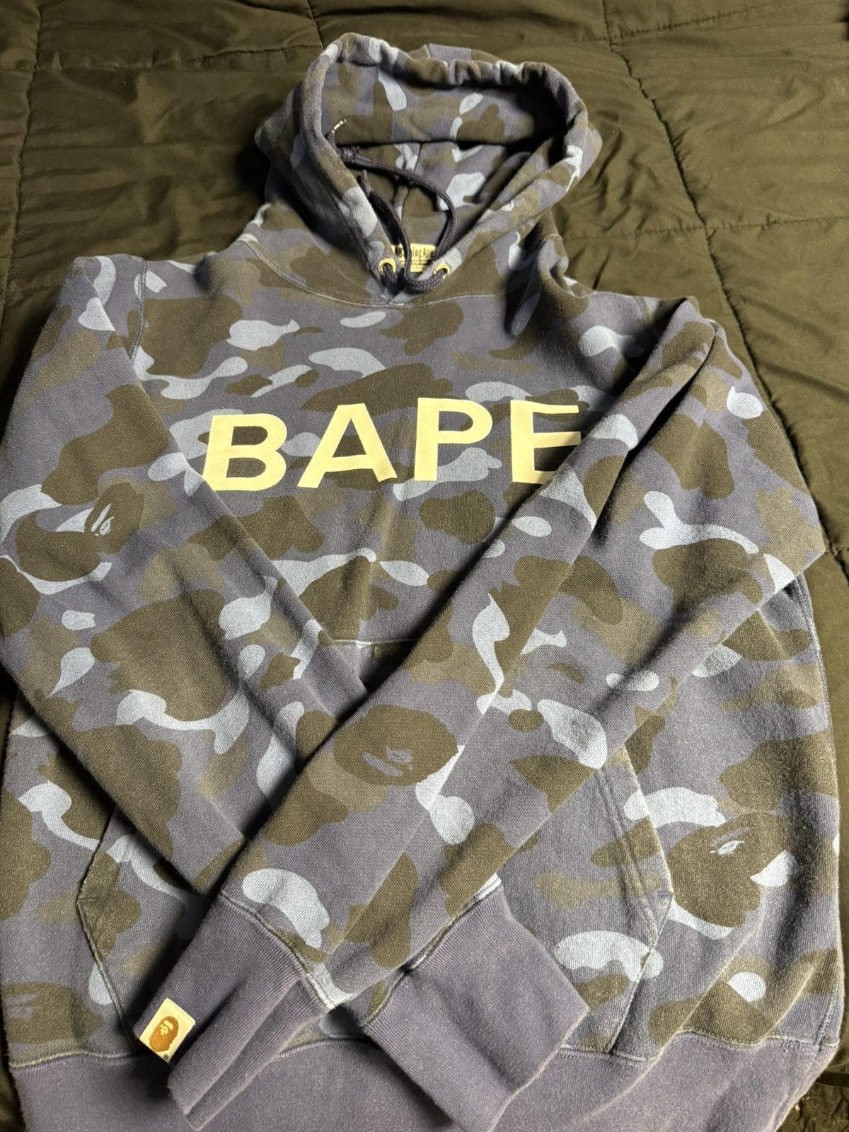 Bape Color Camo Bape Pullover Hoodie Size US L / EU 52-54 / 3 - 2 Thumbnail