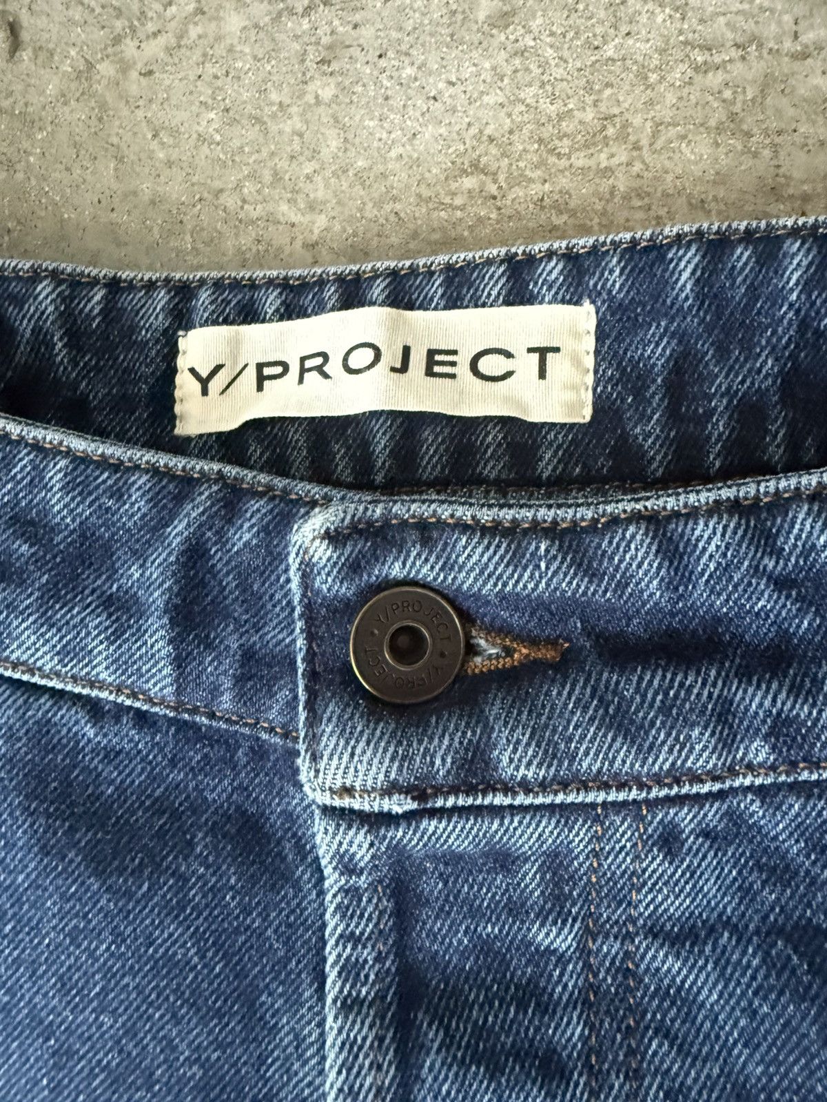 Y/Project Y / PROJECT CUT OUT DENIM JEANS PANTS Size US 32 / EU 48 - 3 Thumbnail