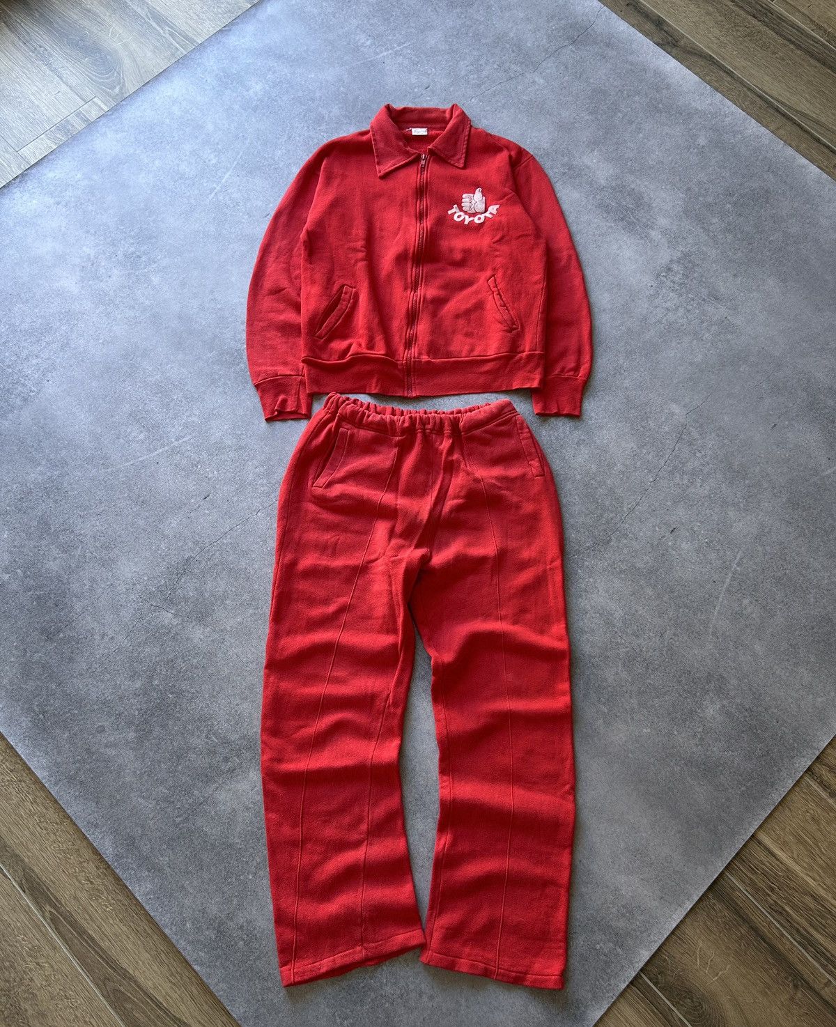 Vintage Vintage Toyota Racing suit mens 90s rare Size US M / EU 48-50 / 2 - 1 Thumbnail
