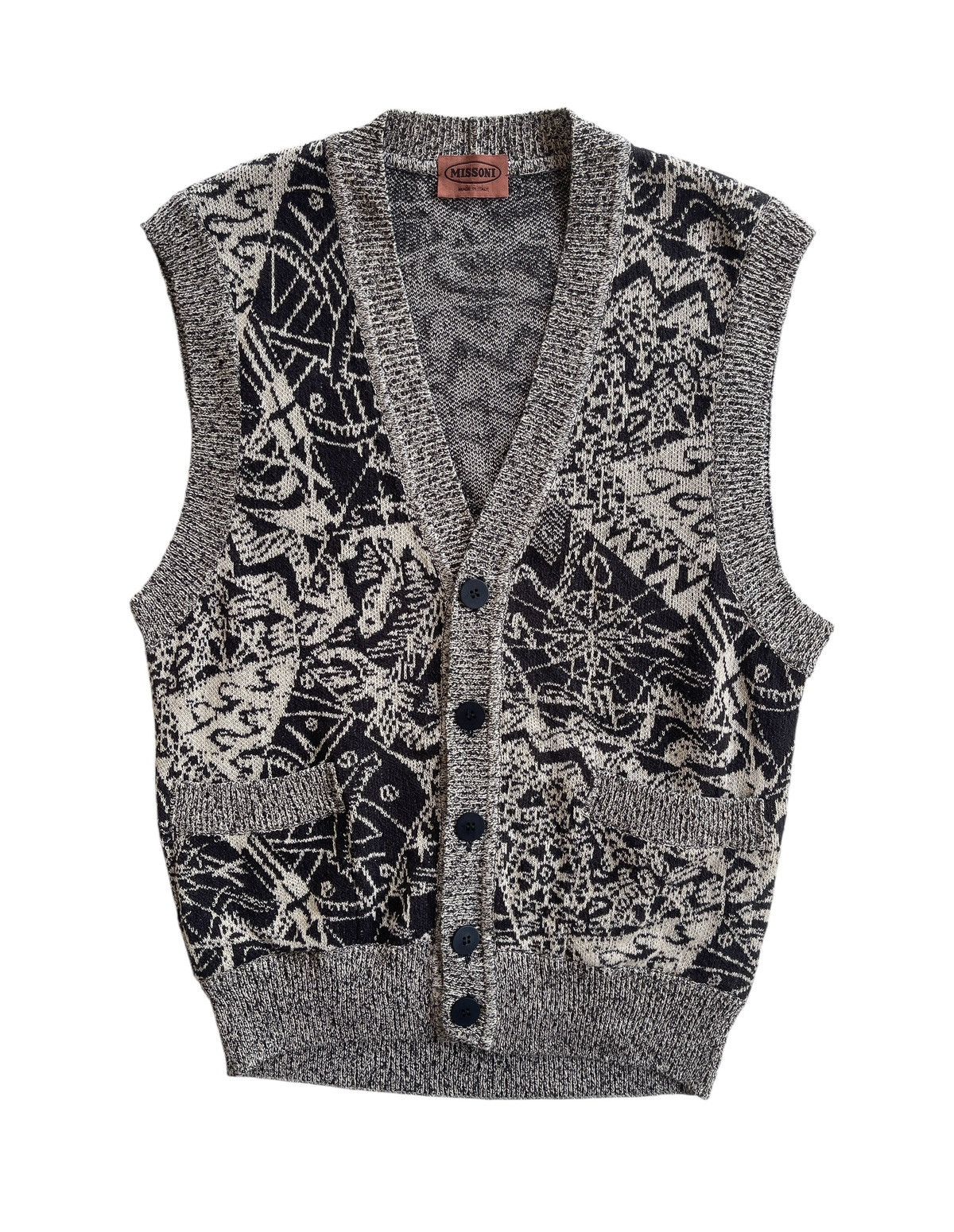 Missoni Missoni Luxury Printed Vest Size US M / EU 48-50 / 2 - 1 Thumbnail