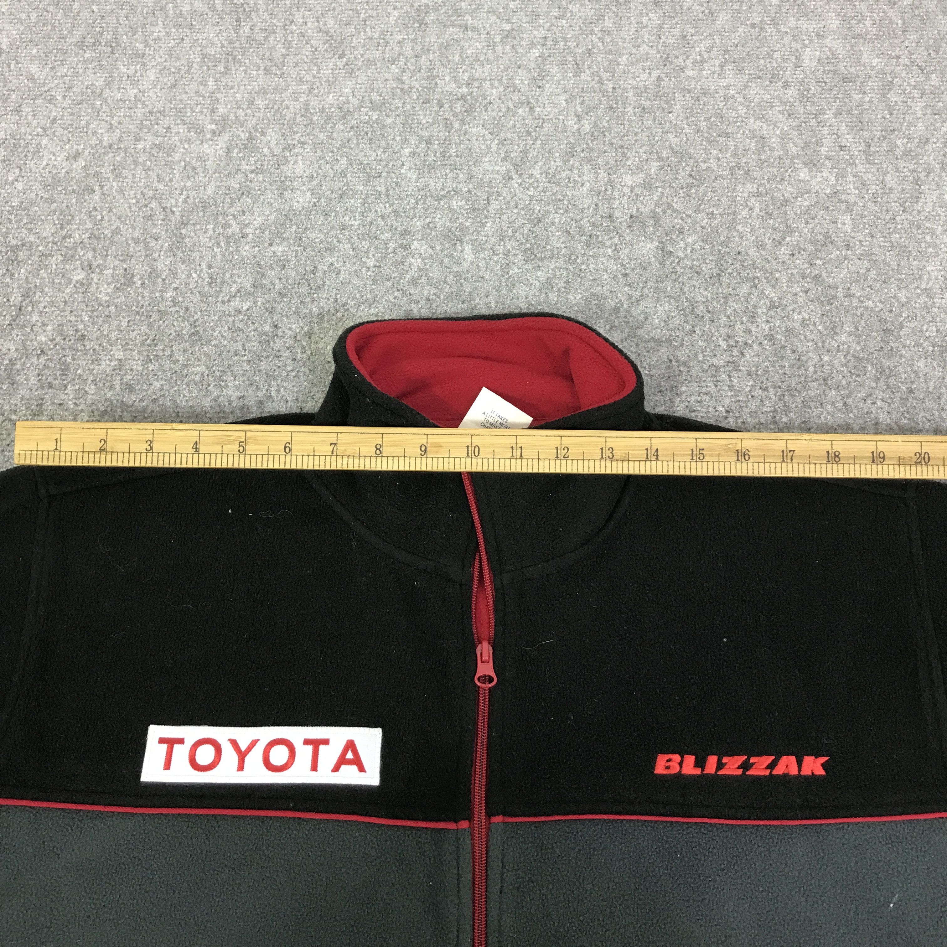 Champion Vintage Toyota X Bridgestone Fleece Jacket K101B16 Size US XL / EU 56 / 4 - 6 Thumbnail