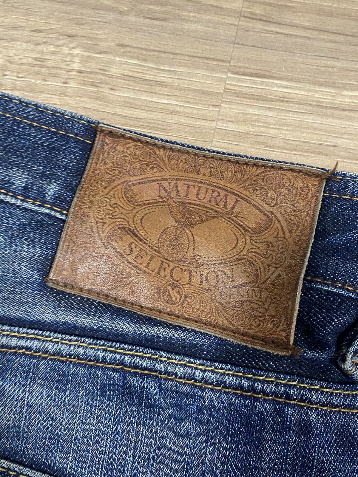 Natural Selection Natural Selection Selvage Denim Faded Jeans W34 L32 Size US 34 / EU 50 - 15 Thumbnail