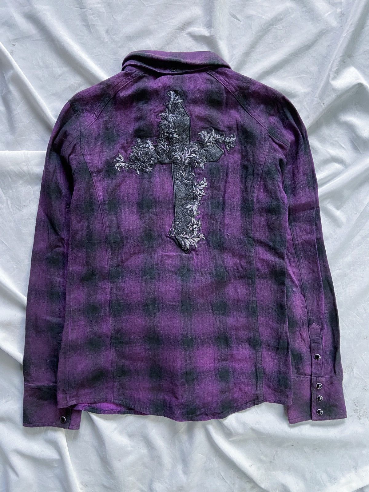 Isamu Katayama Backlash MIDAS CROSS PUNK BUTTON DOWN SHIRT Size US S / EU 44-46 / 1 - 1 Thumbnail