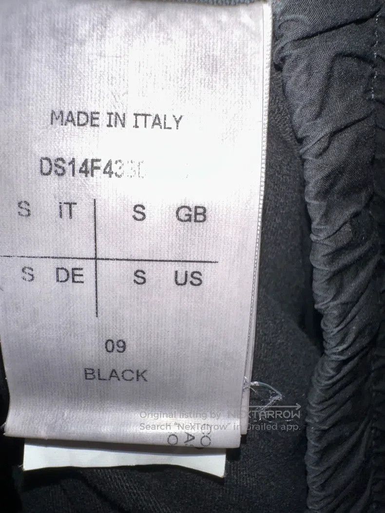 Rick Owens Rick Owens size s Drkshdw classic drawstring skirt Size 24" / US 00 / IT 34 - 6 Thumbnail