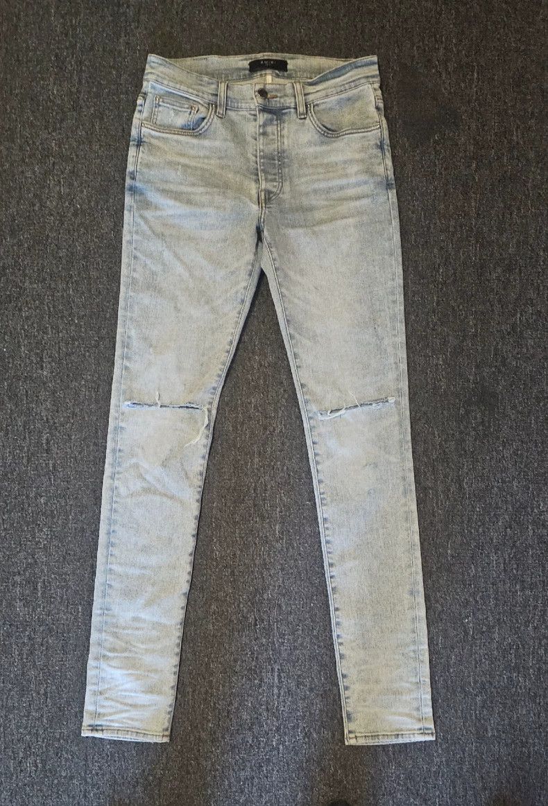 Amiri Amiri Both knees break the jeans Size US 31 - 1 Thumbnail