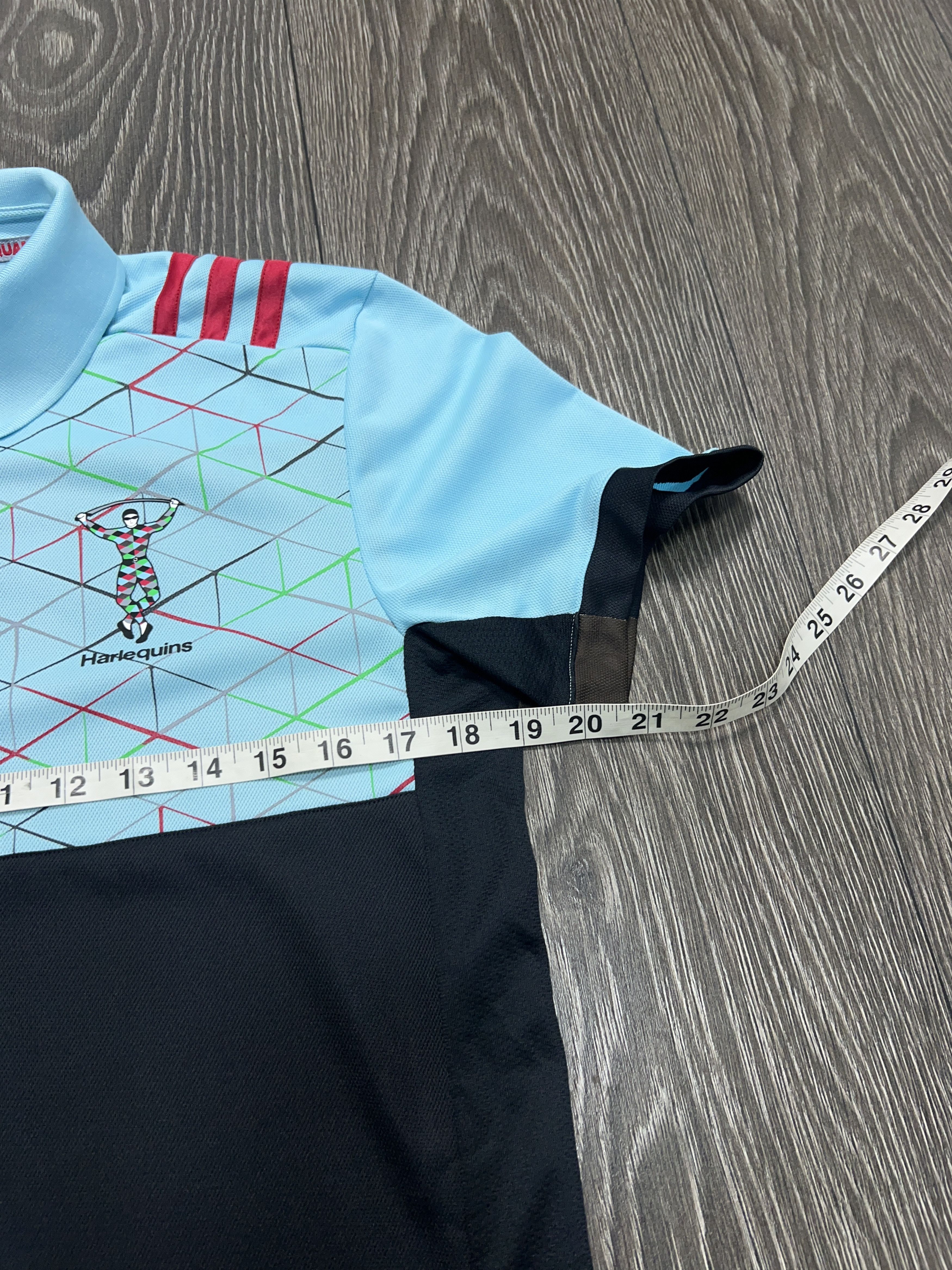 Adidas Harlequins Rugby Union 2018 Polo Jersey Shirt Size S Size US S / EU 44-46 / 1 - 6 Thumbnail