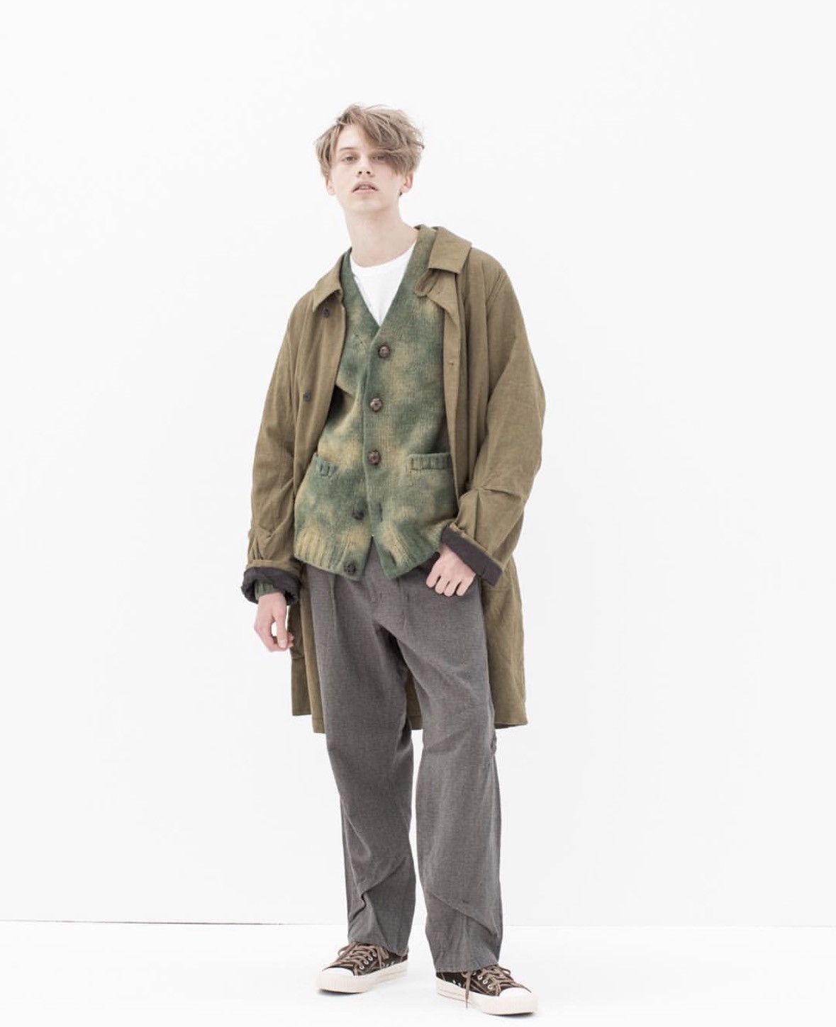 Visvim VISVIM SELMER LONG CARDIG (UNEVEN DYE） Size US L / EU 52-54 / 3 - 3 Thumbnail