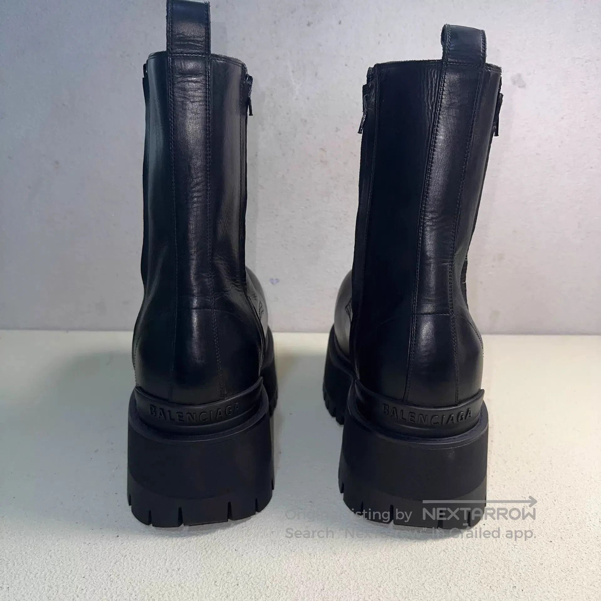 Balenciaga Black Platform Lace. Size US 9 / EU 42 - 3 Thumbnail