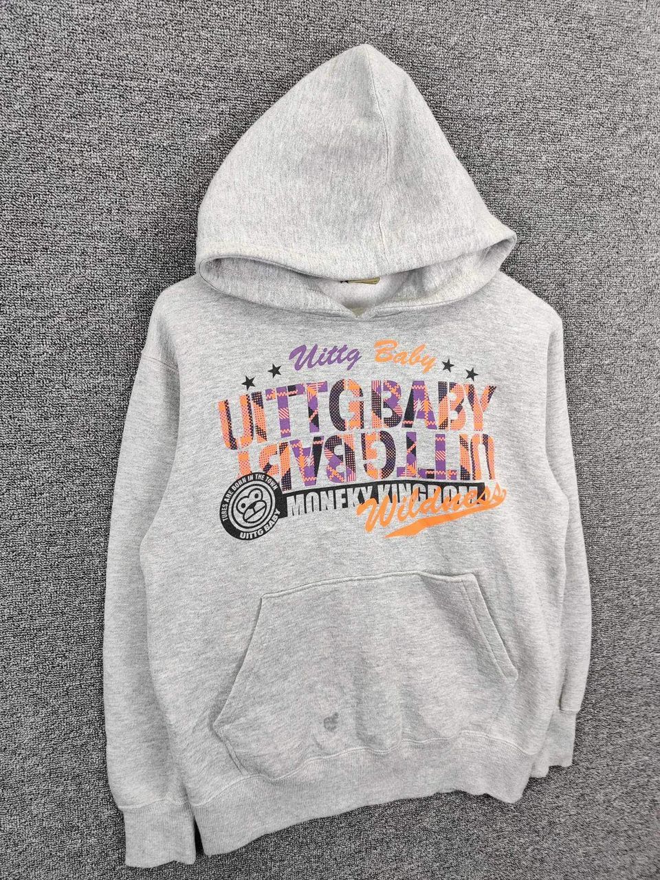 Vintage Vintage Uittg Baby Milo Monkey Kingdom Pullover Hoodie Size US M / EU 48-50 / 2 - 5 Thumbnail