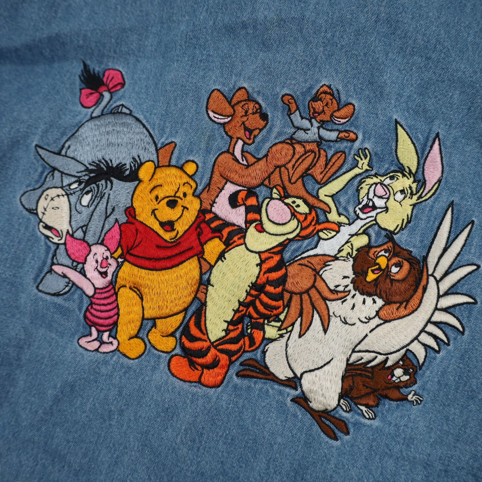 Disney × Vintage Vintage Disney Winnie the Pooh Embroidered Denim Shirt Size US XXL / EU 58 / 5 - 11 Thumbnail
