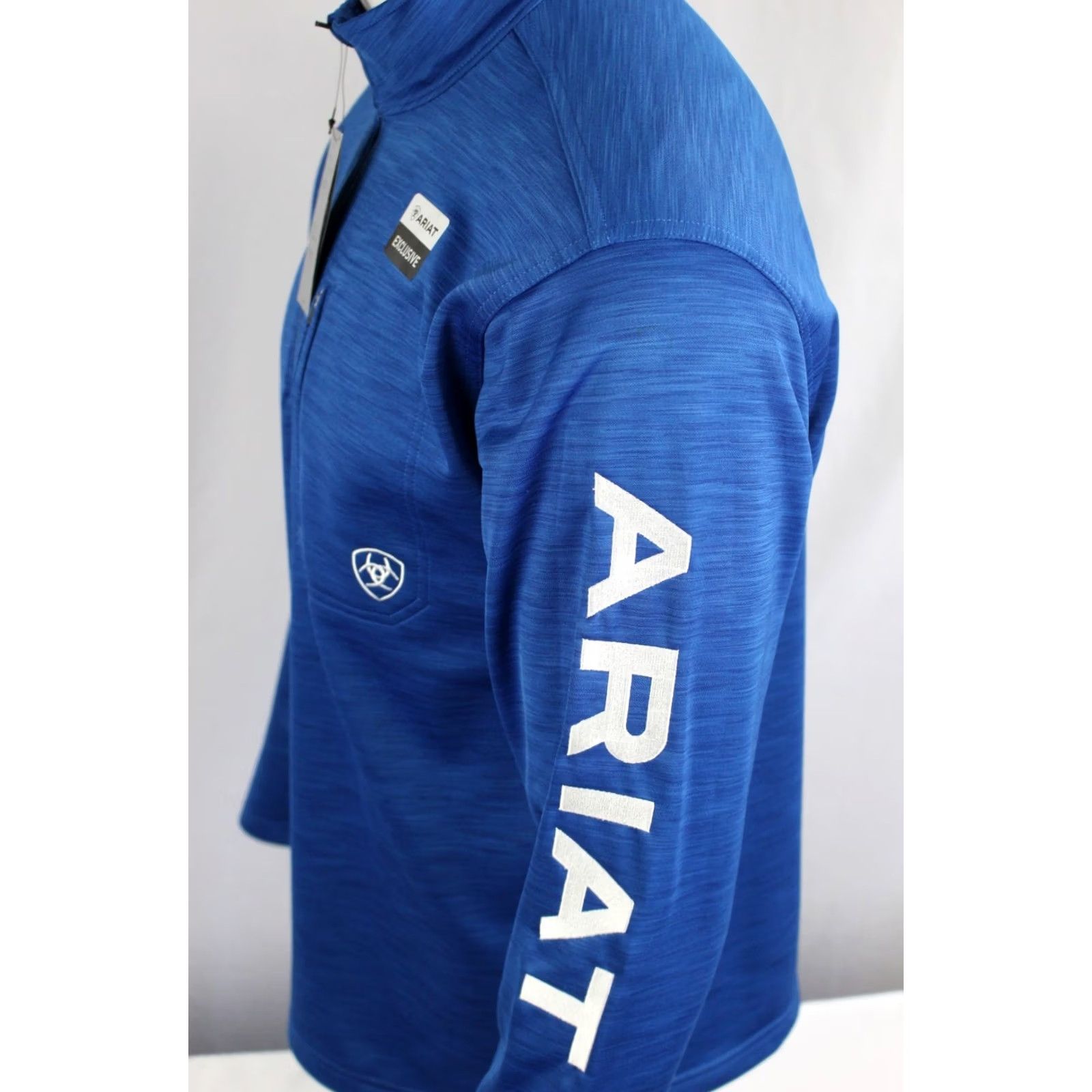 Ariat Ariat Tek Team 1/4 Zip Sweatshirt Mid States Size M Cobalt Blue Mens Sweatshirt 10054313 Size US M / EU 48-50 / 2 - 3 Thumbnail