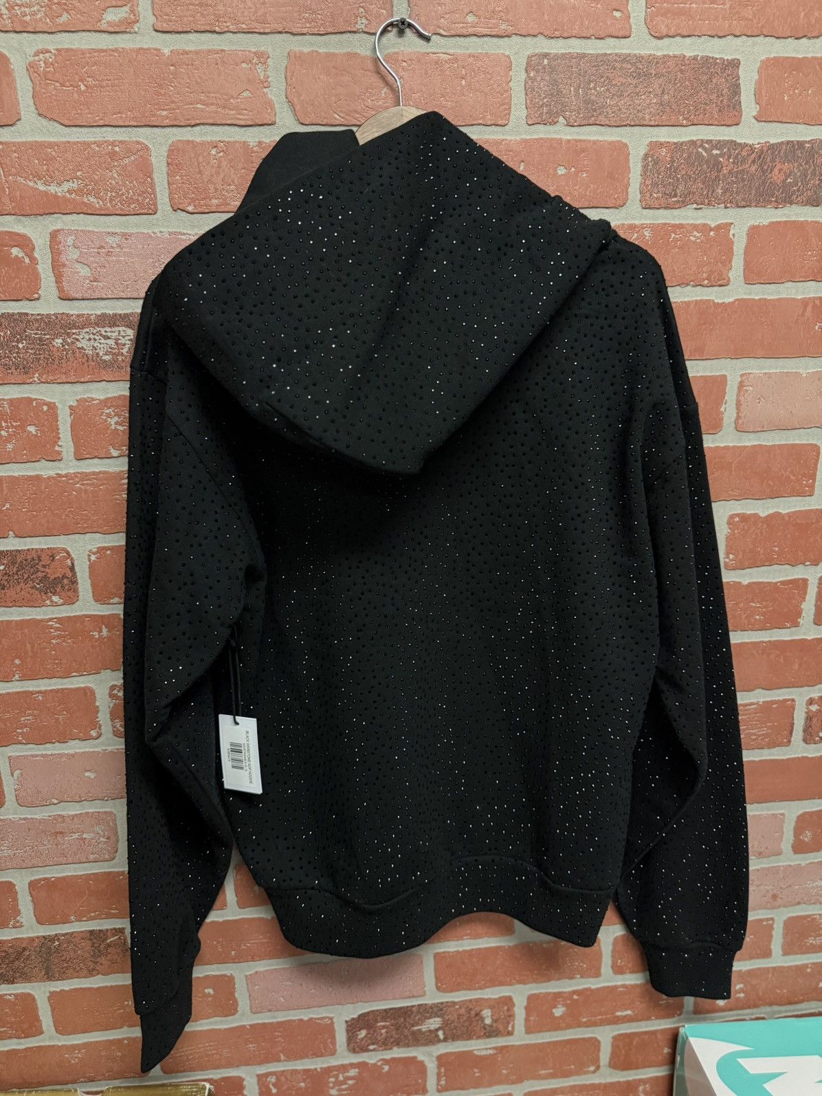 Sp5der Spider Crystals Stone Hoodie Black Size Small Rare Size US S / EU 44-46 / 1 - 4 Thumbnail