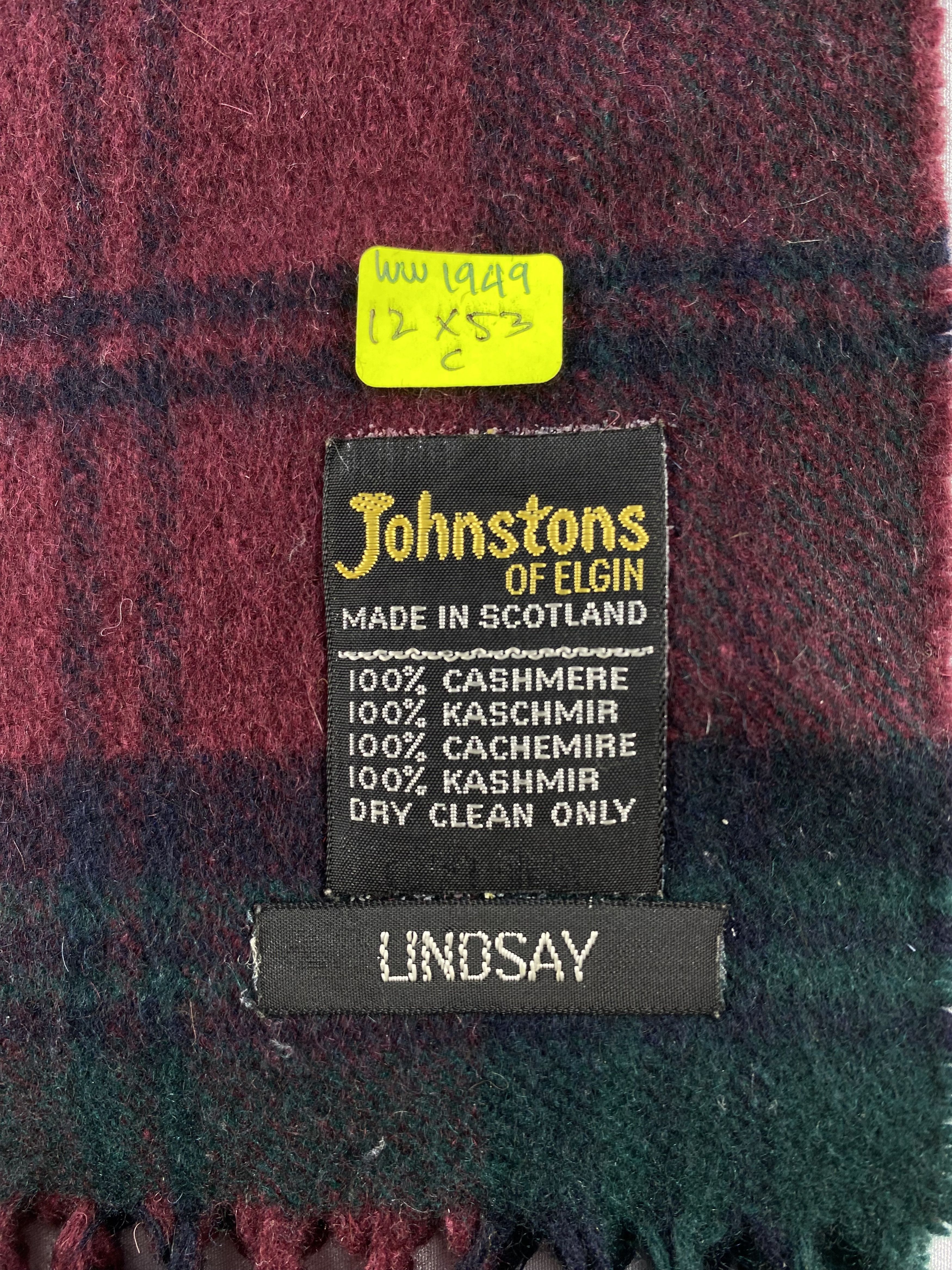 Johnstons Of Elgin Johnstons Of Elgin Scarf / Muffler / Neckwear - WW1949 Size ONE SIZE - 5 Thumbnail