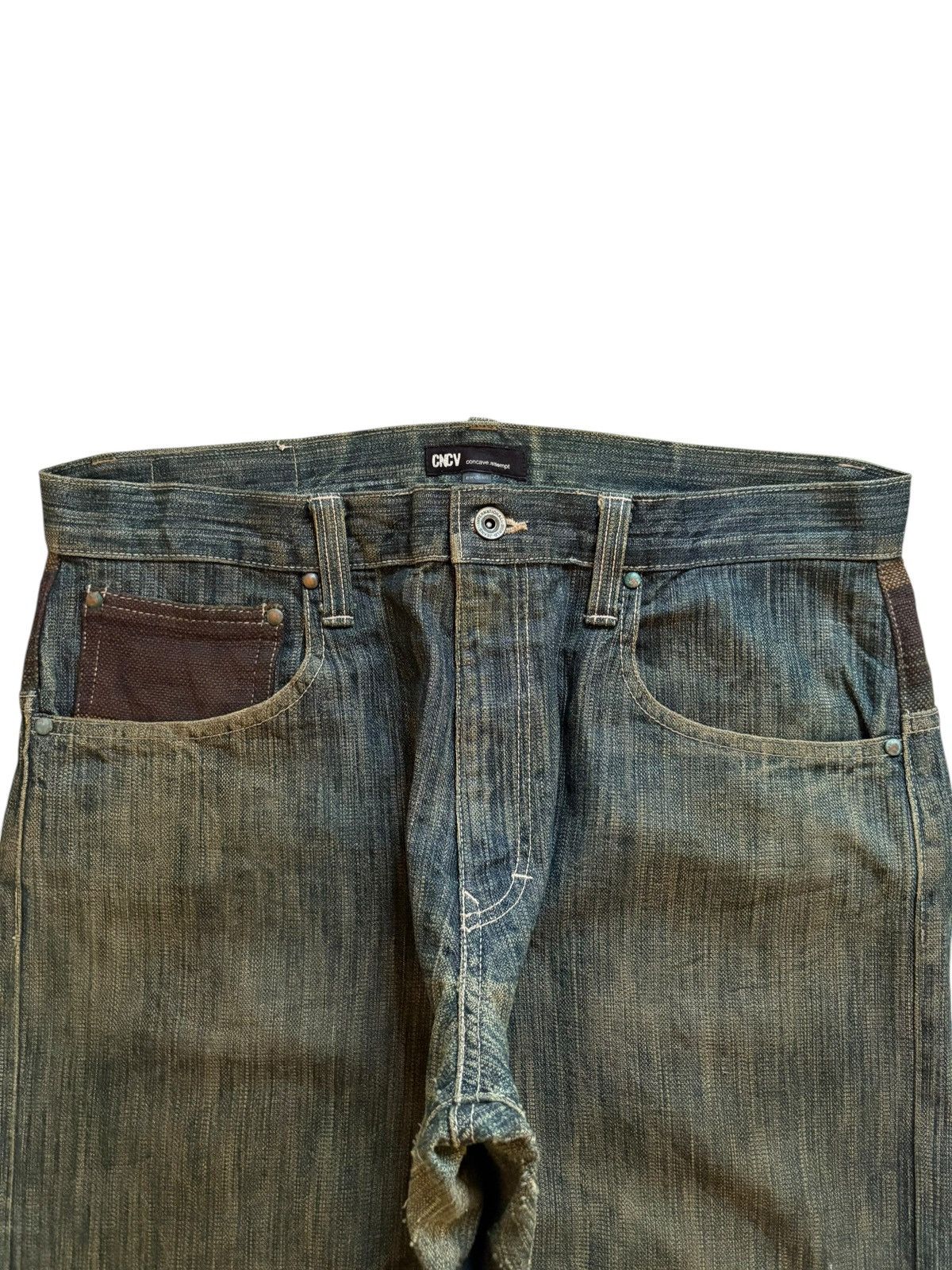 Japanese Brand Vintage Japanese Brand Rusty Mud Wash Loose Baggy Jeans Size US 34 / EU 50 - 4 Thumbnail