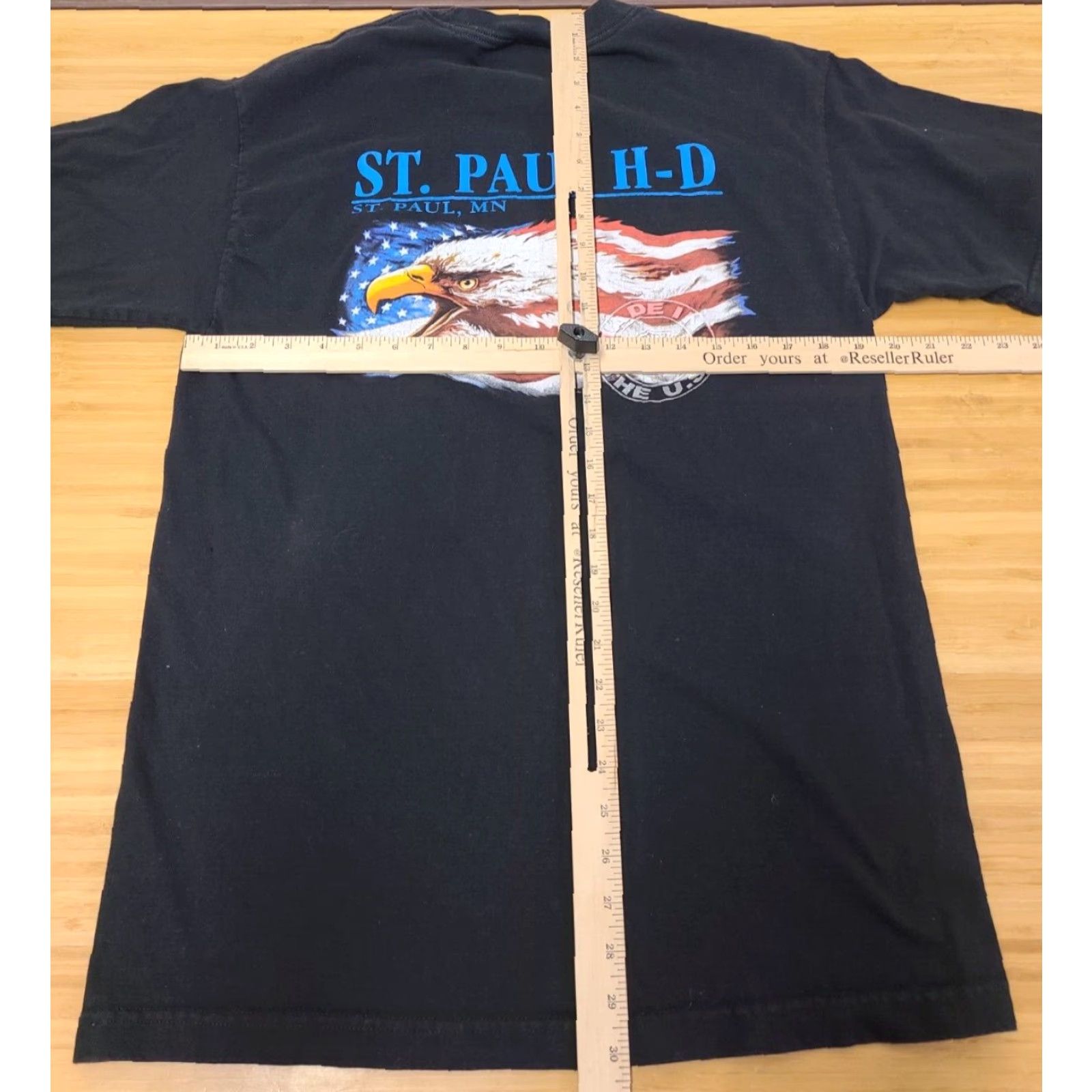 Harley Davidson Harley-Davidson Shirt Men XL Black Double-Sided Logo Graphic Print Minneapolis St. Paul 2010-2019 Limited Edition City Motorcycle Tee Size US L / EU 52-54 / 3 - 7 Thumbnail