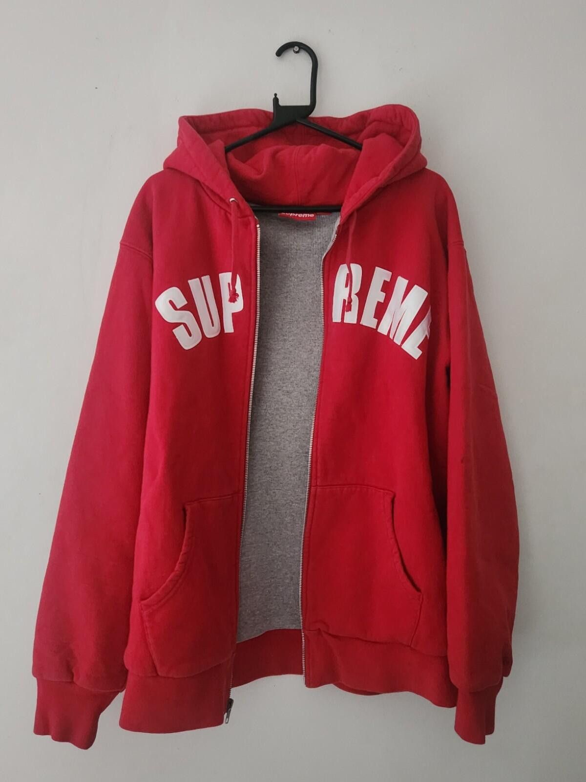 Supreme Logo Thermal Zip Up Flag パーカー Supreme Supreme 3M Reflective Logo Thermal Zip Up Hoodie FLAGS USA