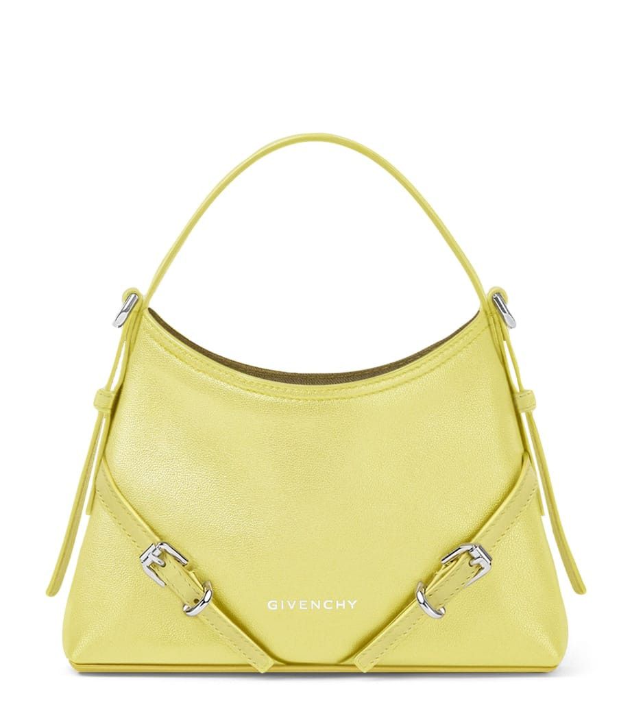 Givenchy os11x0726 Size: OS / Nano Leather Voyou Shoulder Bag Yellow Size ONE SIZE - 1 Thumbnail