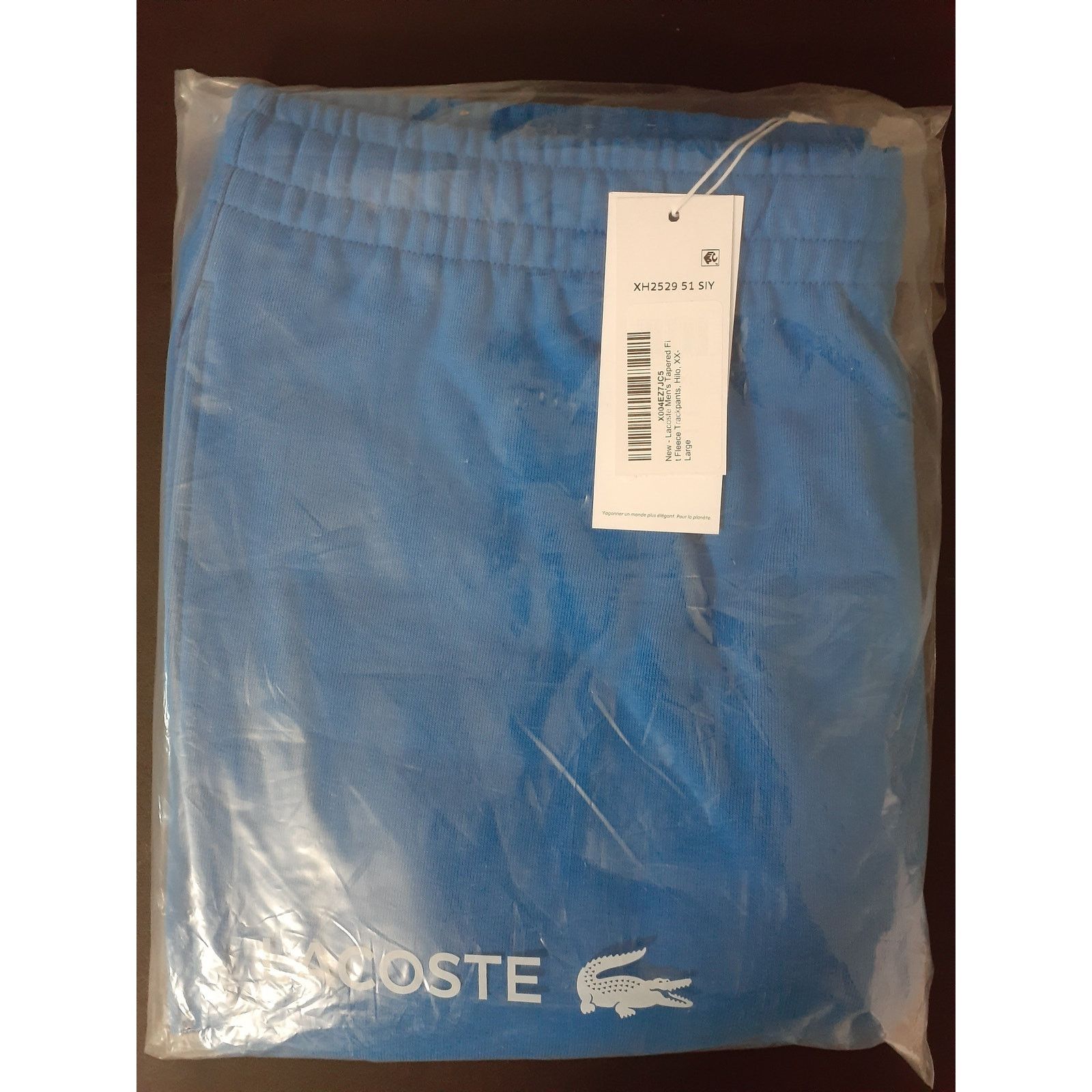 Lacoste Lacoste Men's Tapered Fit Fleece Trackpants Sweat pants 2XL Size US 36 / EU 52 - 2 Thumbnail