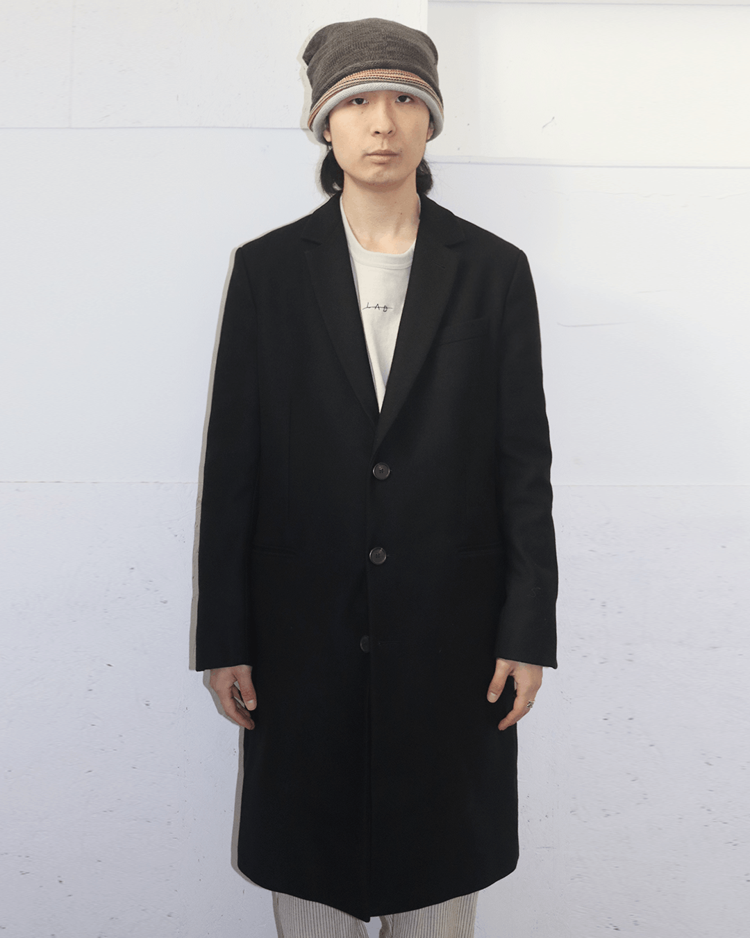 AMI AMI AW15 Single-Breasted Tuskania Wool Coat Size US M / EU 48-50 / 2 - 2 Thumbnail