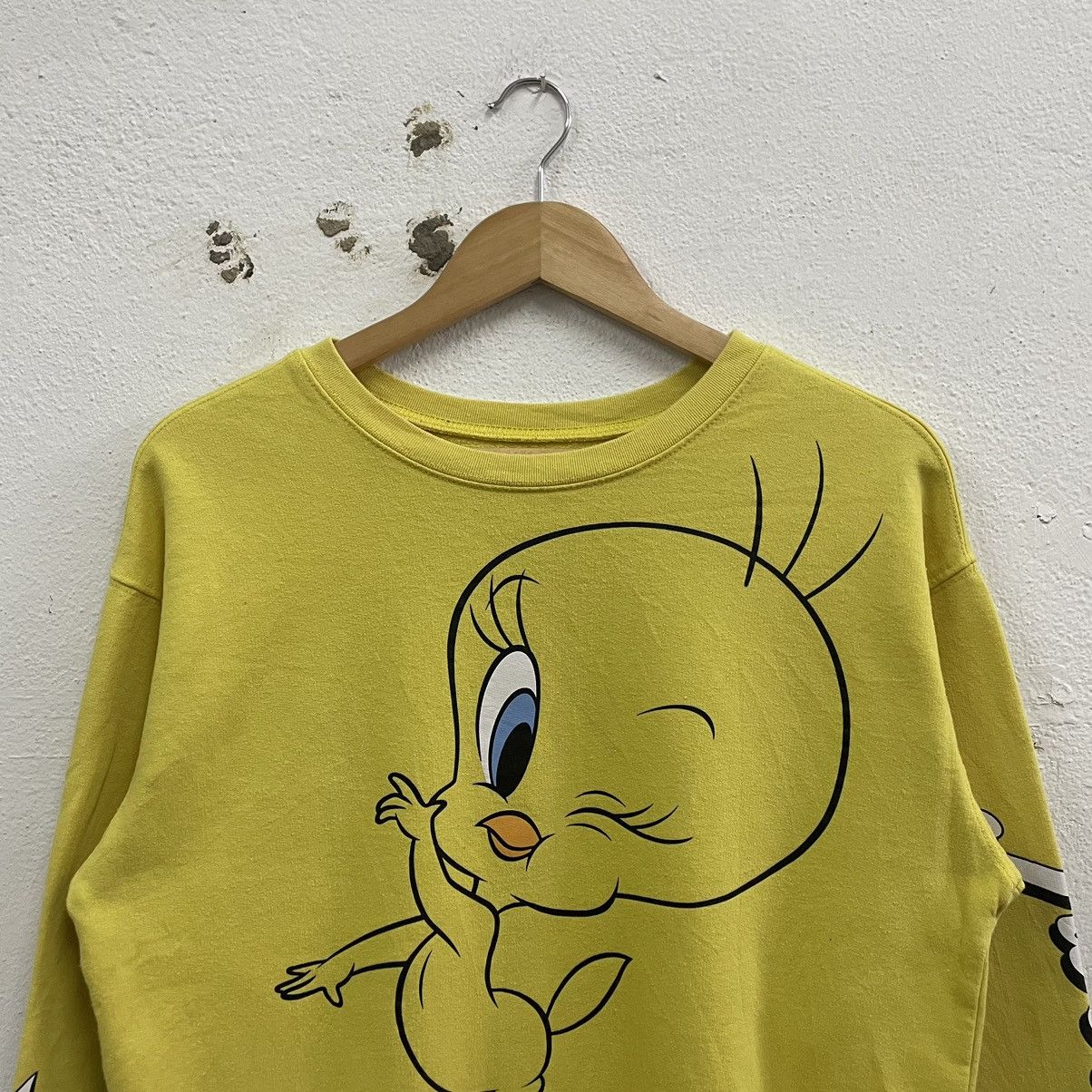 Vintage 🔥Vintage Looney Tune Tweety Big Image Overprint Sweatshirt Size US S / EU 44-46 / 1 - 3 Thumbnail