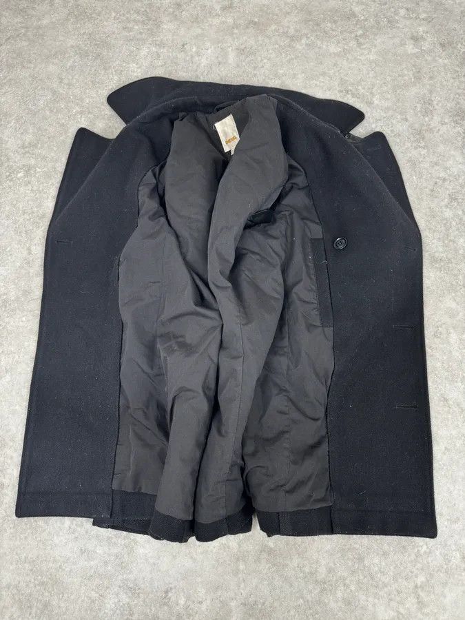 Diesel 2000s Diesel Black Wool Cabana Buttoned Jacket Size US S / EU 44-46 / 1 - 9 Thumbnail