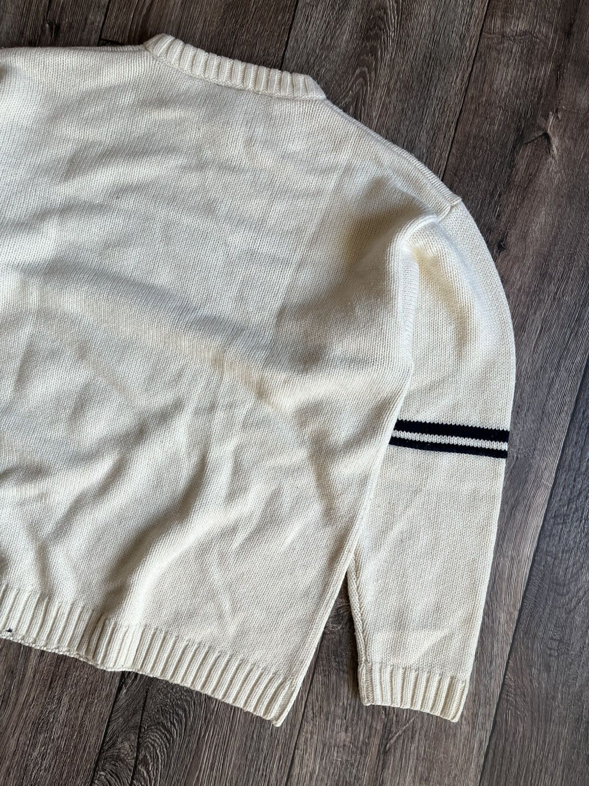 Kickers × Vintage Vintage KICKERS Big Logo Wool Knit Sweater Size US M / EU 48-50 / 2 - 15 Thumbnail