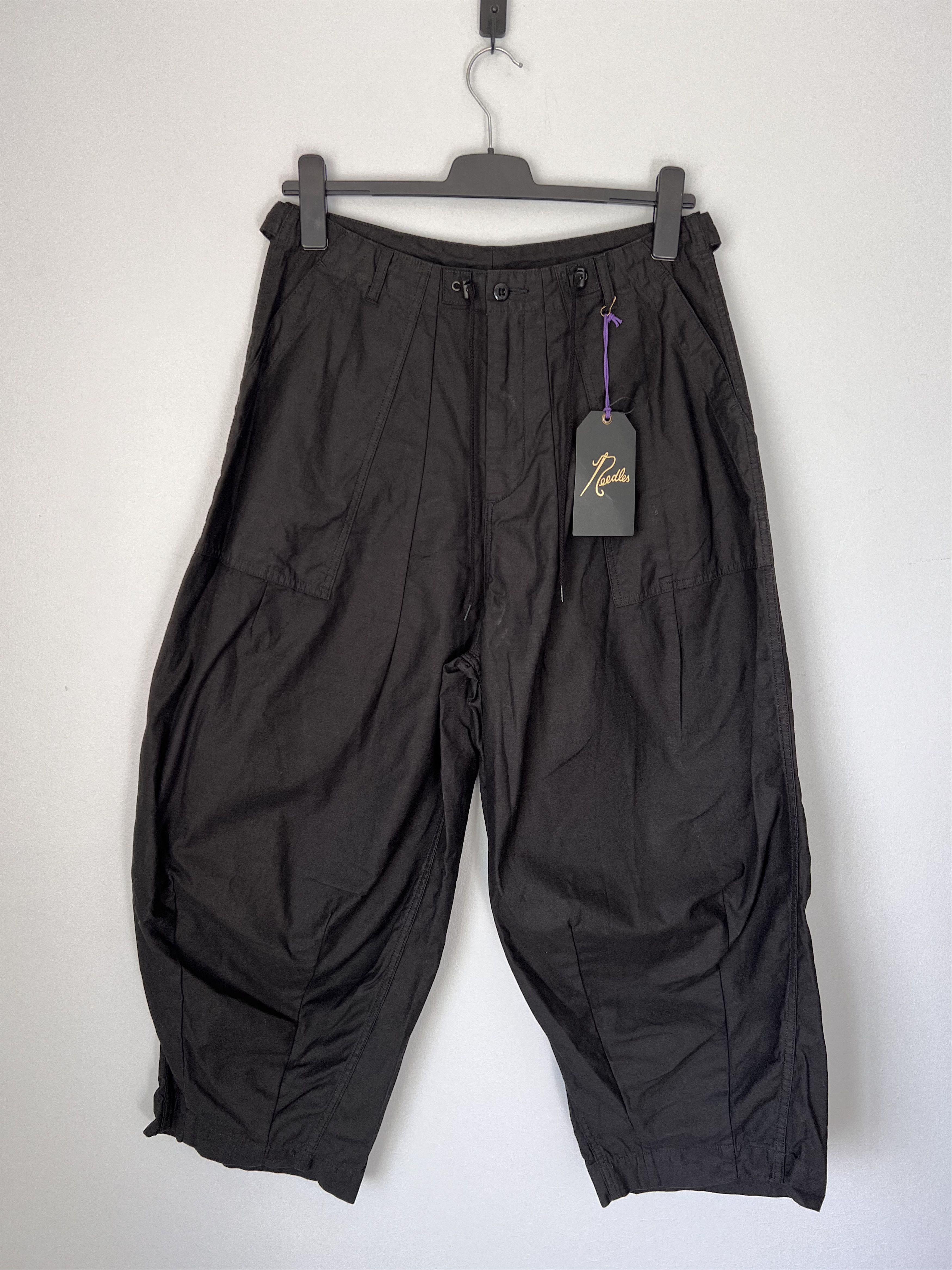 AWGE × NEEDLES Side Tape BDU Pants Black Needles x AWGE Side Tape