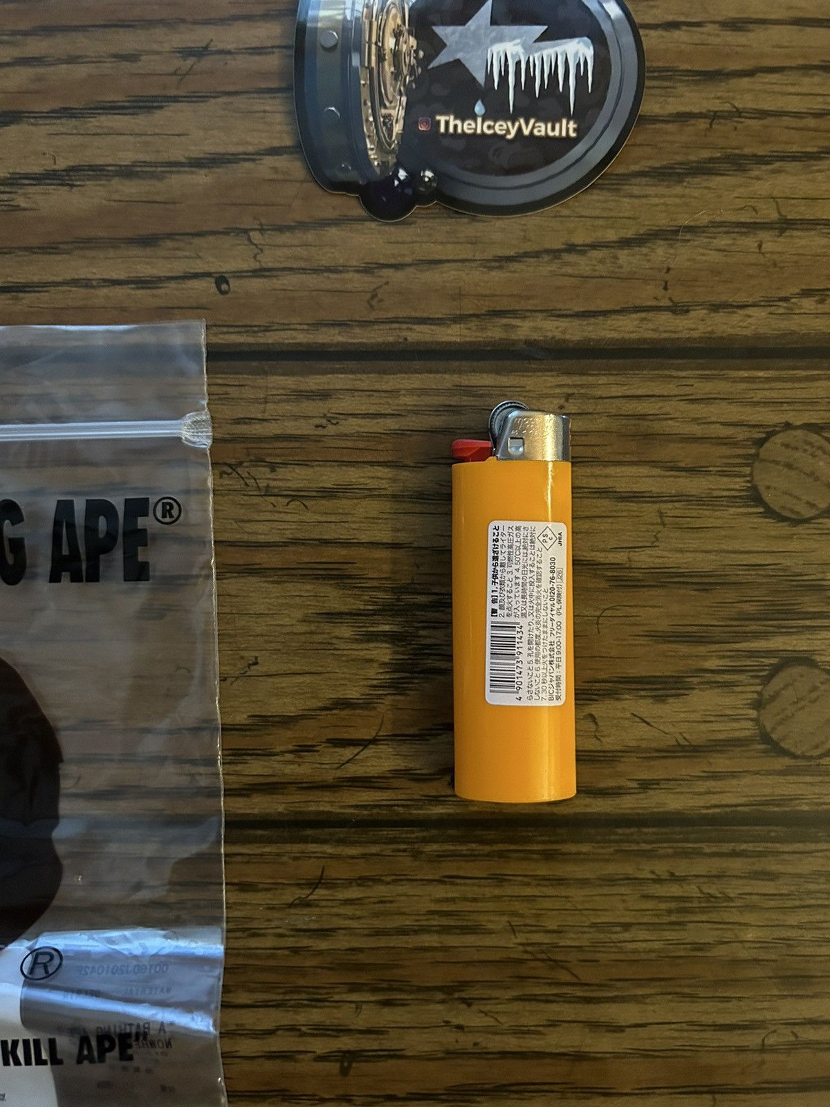 Bape Bape Orange Camo Lighter Size ONE SIZE - 2 Thumbnail