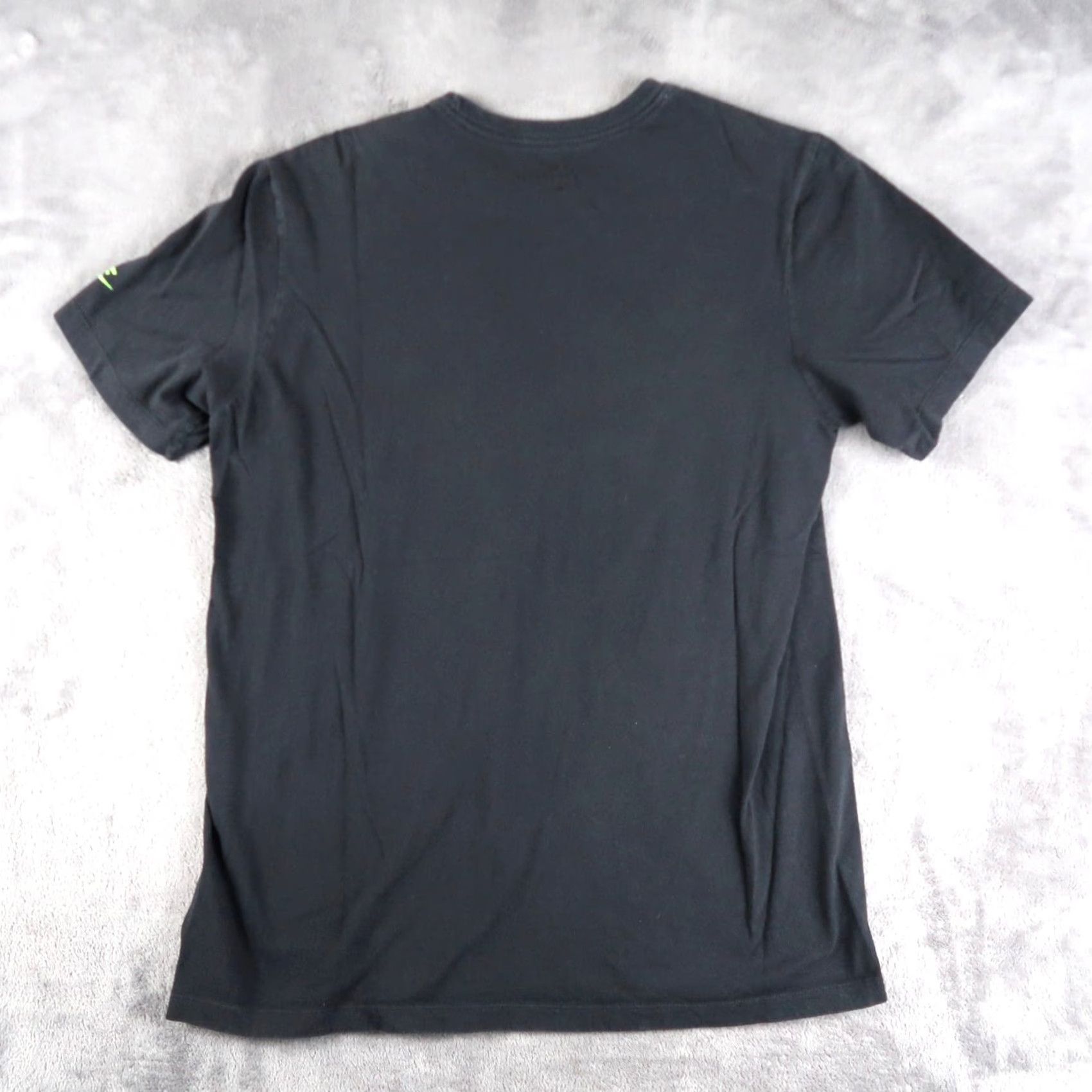 Nike Nike Mens M Black Graphic Print T-Shirt Sportswear Cotton Shirt Mens Size US M / EU 48-50 / 2 - 2 Thumbnail