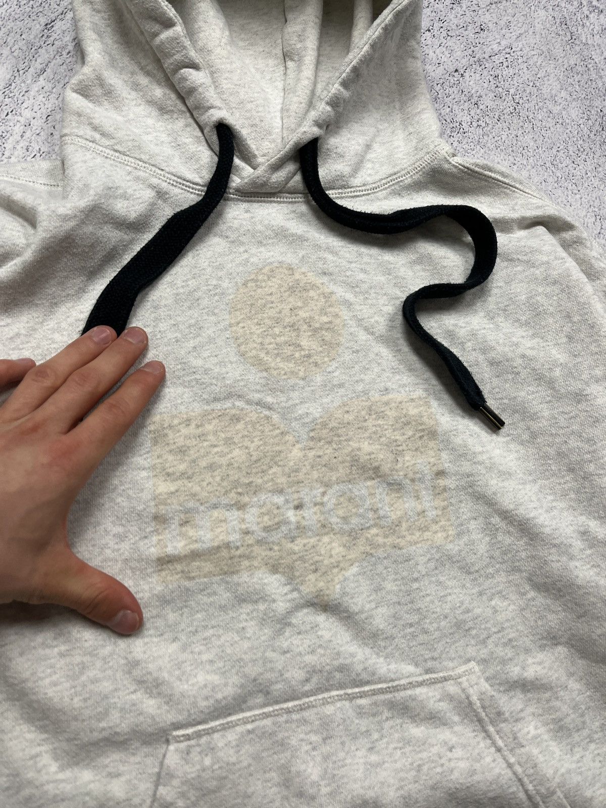 Isabel Marant Isabel Marant Big Logo Hoodie Boxy Hype Streetwear Size US M / EU 48-50 / 2 - 6 Thumbnail