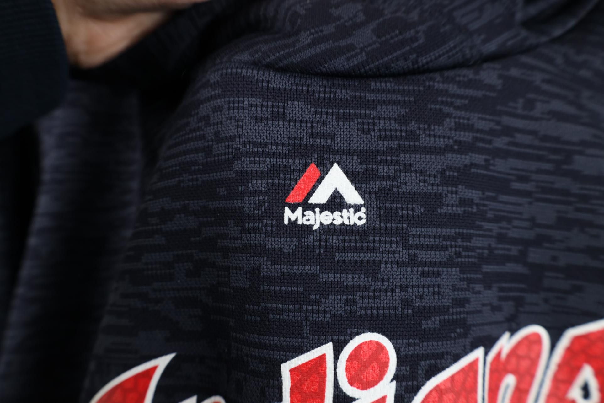 Majestic Deadstock Vintage Majestic Base Indians Baseball Hoodie Size XL / US 12-14 / IT 48-50 - 5 Thumbnail