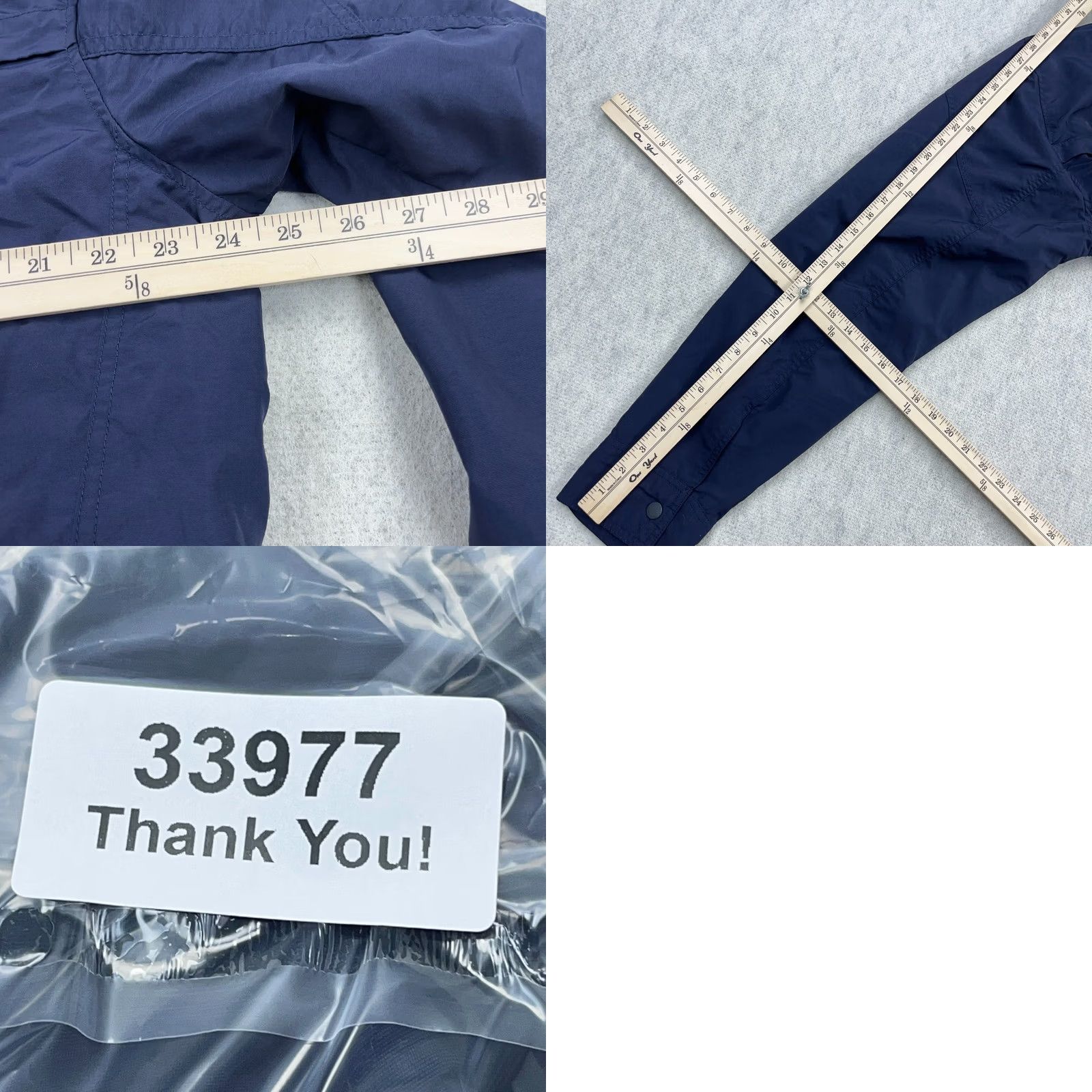Eddie Bauer Eddie Bauer Jacket Men XL Navy Windbreaker Nylon Hiking Safari, Blue, Zip, Stand-Up Collar, All Seasons, Pockets, Regular Fit, Jacket Size US XL / EU 56 / 4 - 8 Thumbnail